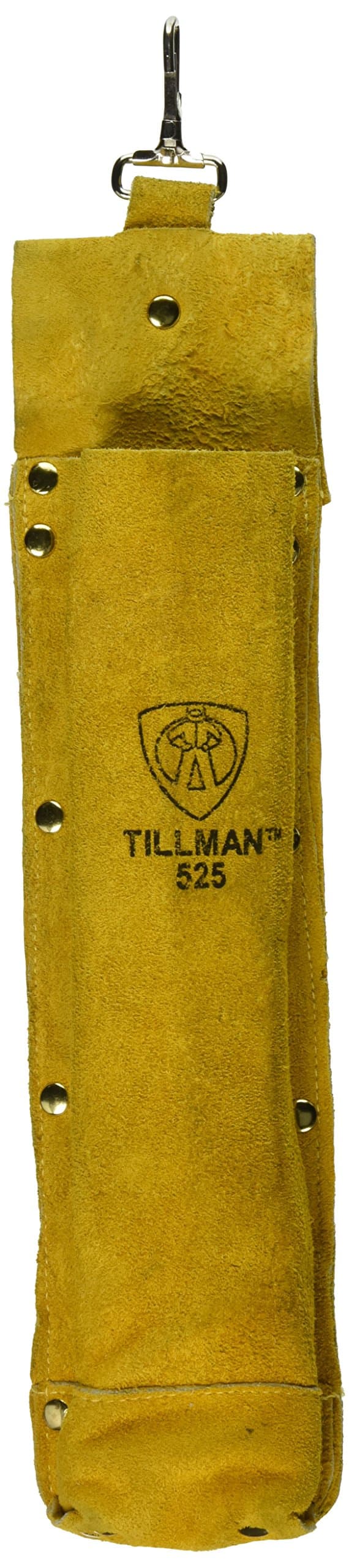 Tillman 525 14"H x 3.5"W Cowhide Side Split Leather Rod Bag by Tillman