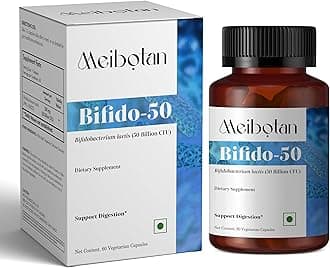 Probiotics Bifidobacterium Lactis 50 Billion CFU Probiotics for Men & Women Supports Intestinal Digestive & Gut Health - 60 Veggie Capules 50 Billion CFU