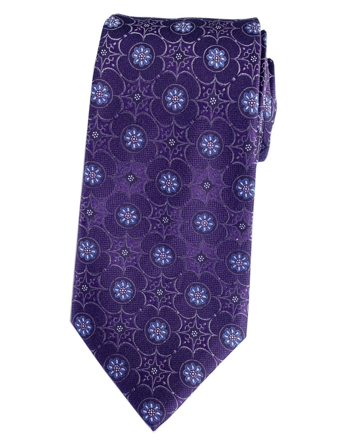Towergem'Towergem Extra Long 100% Silk Tie Seven Fold Handmade Luxury Necktie XL 63'''