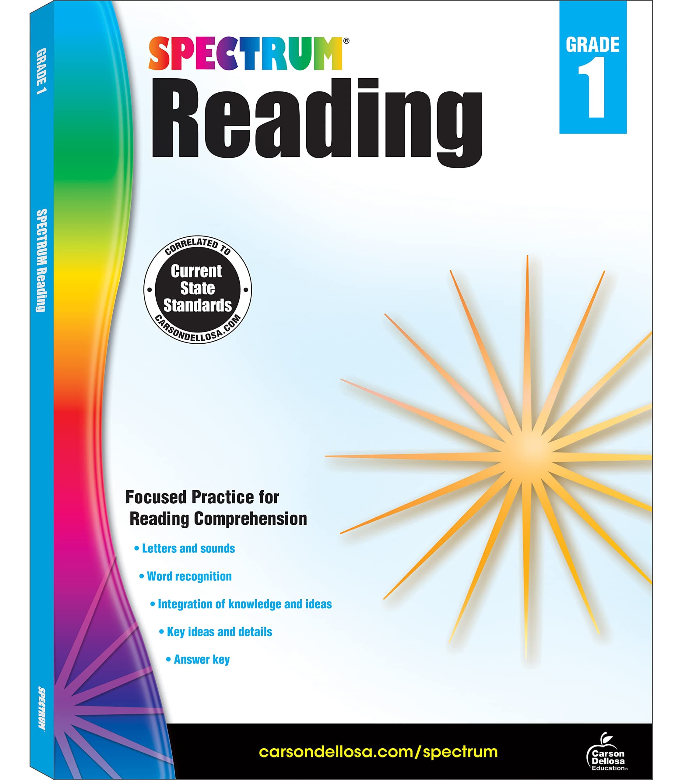 Spectrum Reading Comprehension Workbook  - Grade 1