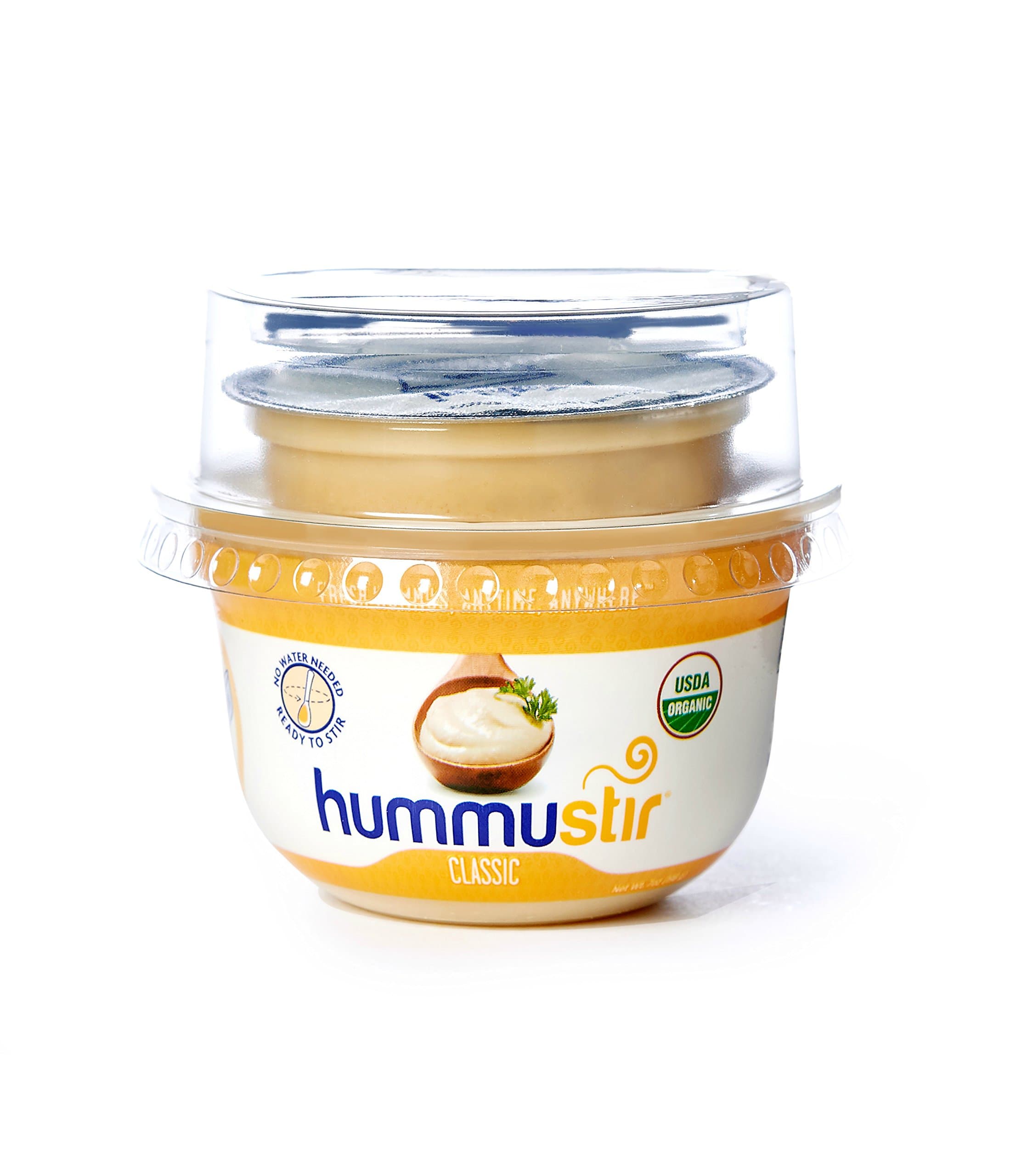 Hummustir Organic Hummus 7 Ounce Cups (Classic)