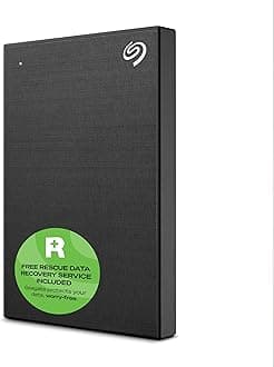 Seagate One Touch, 2TB, Password activated hardware encryption, portable external hard drive, PC, Notebook & Mac, USB 3.0, Black (STKY2000400)