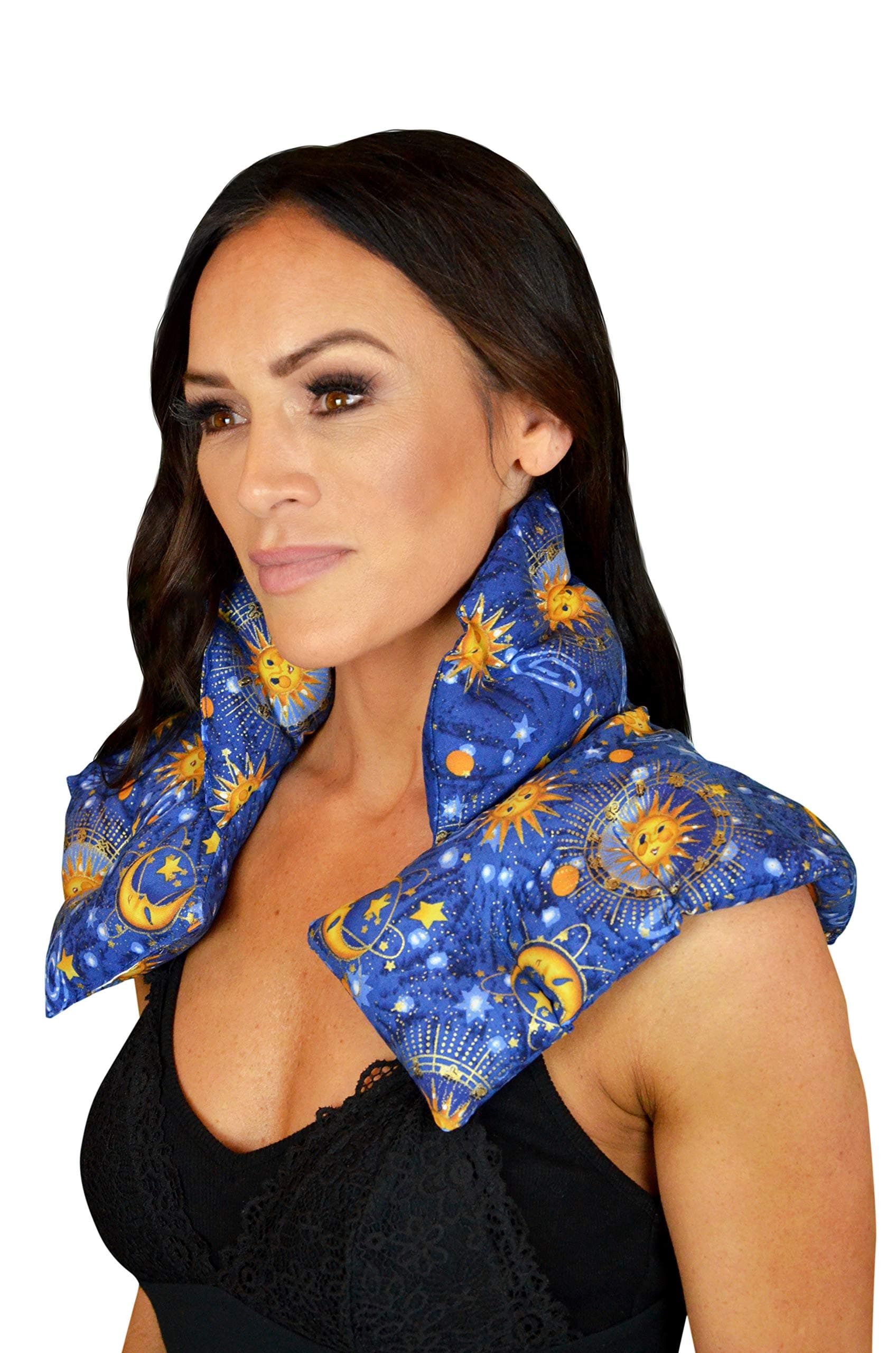 Aromatherapy Neck/Shoulder Wrap Herbal Pack, Indigo