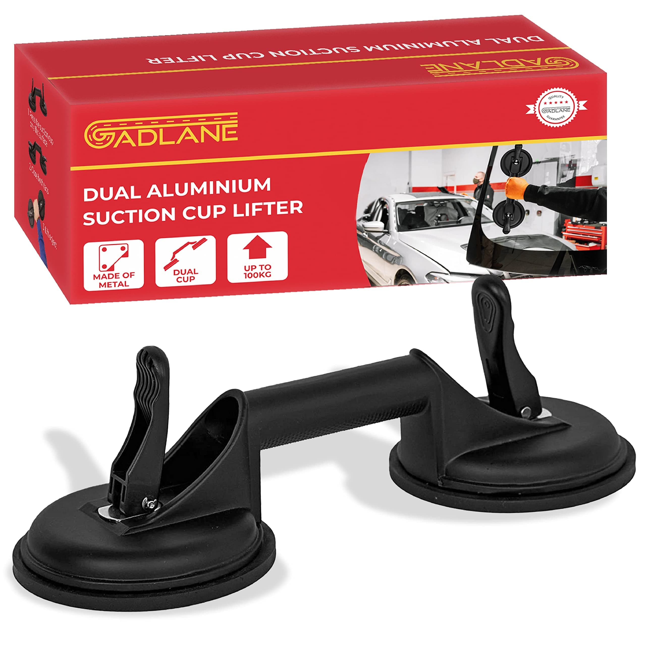 GADLANE Dual Aluminium Suction Cup