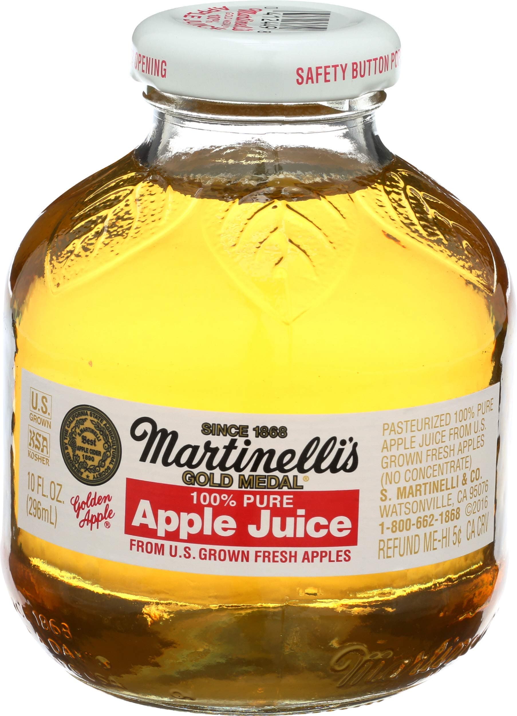 Apple Juice 10 Fl Oz (Pack of 24)
