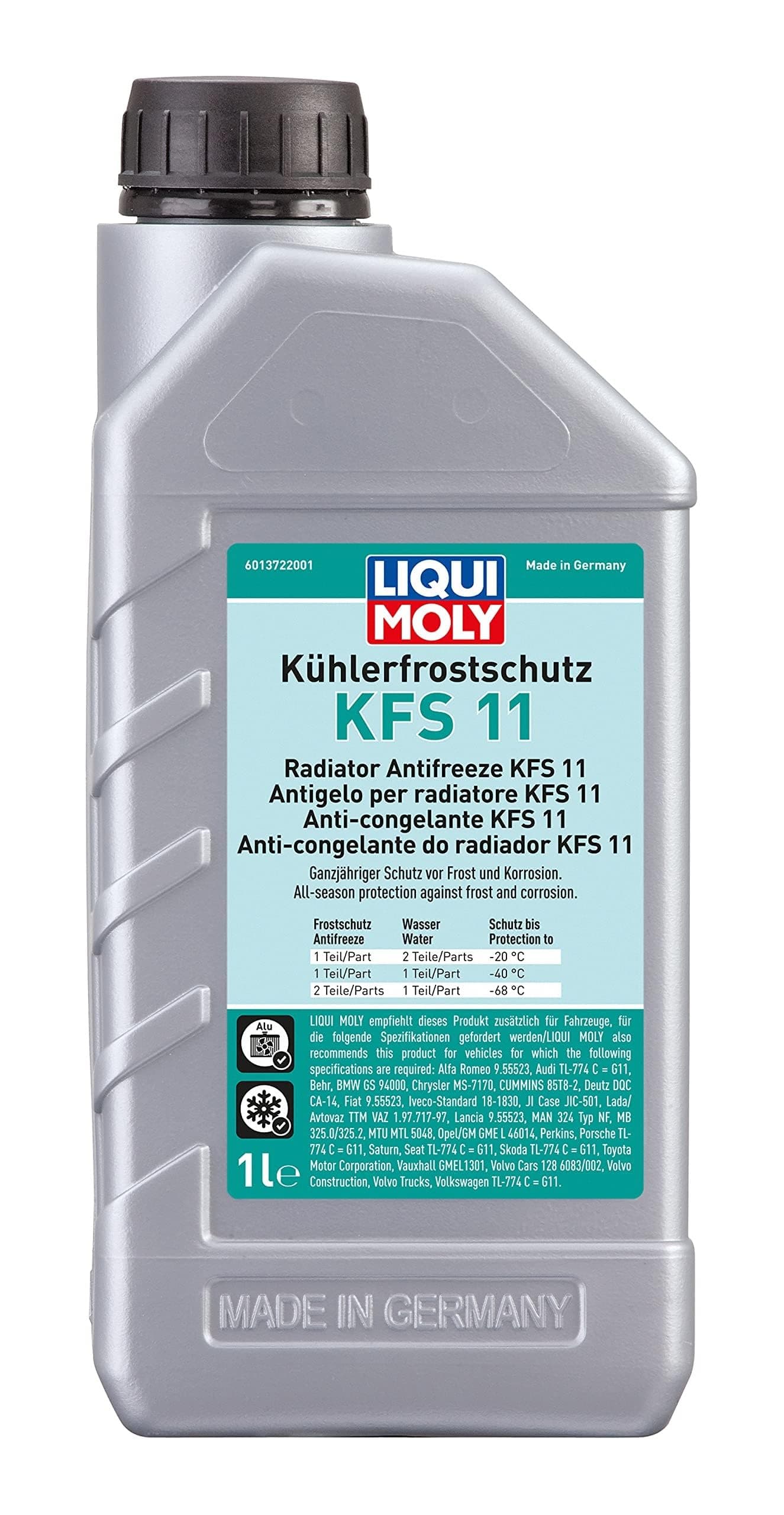 Liqui Moly Antifreeze, Blue, Standard, 21149