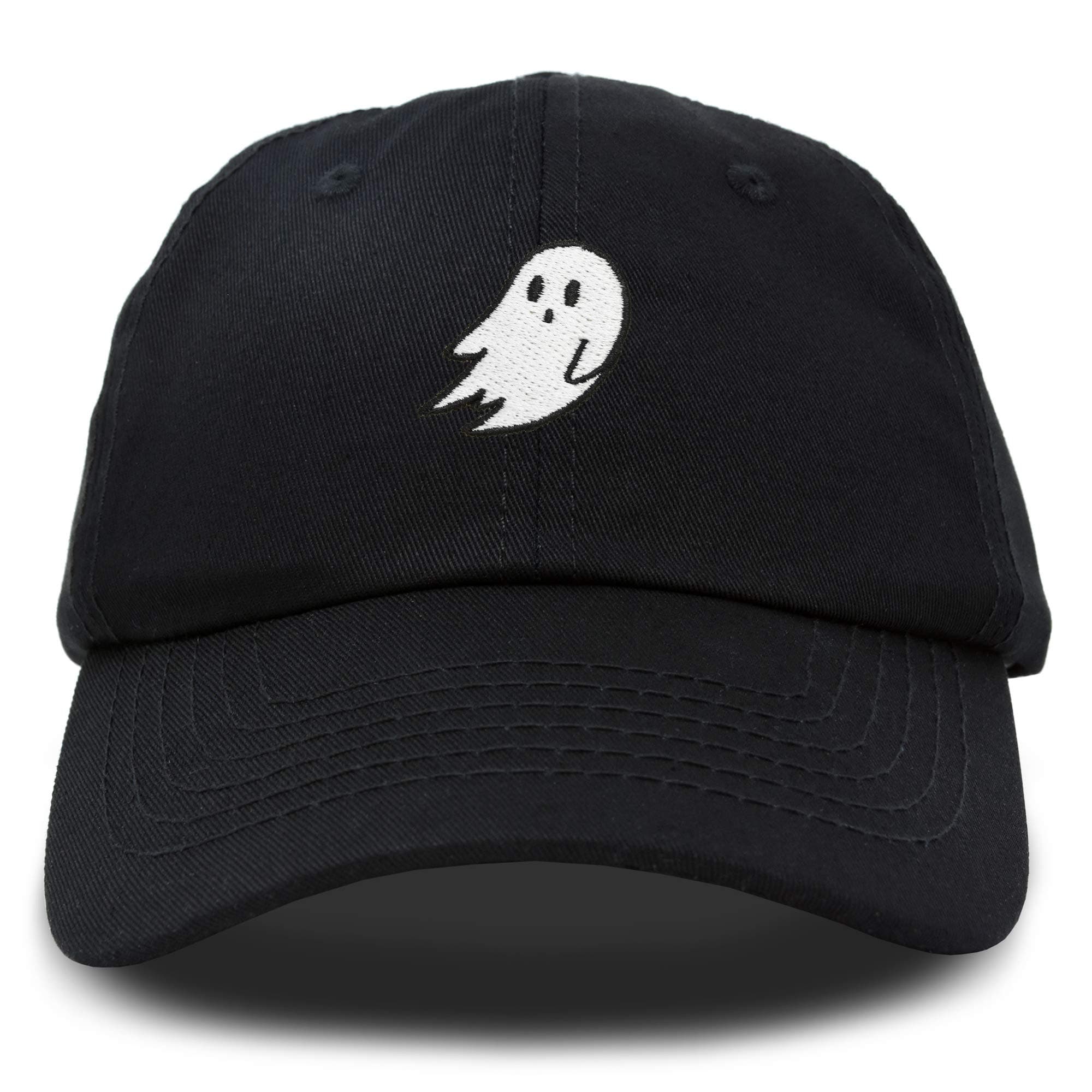 DALIX Ghost Embroidery Dad Hat Baseball Cap Cute Halloween