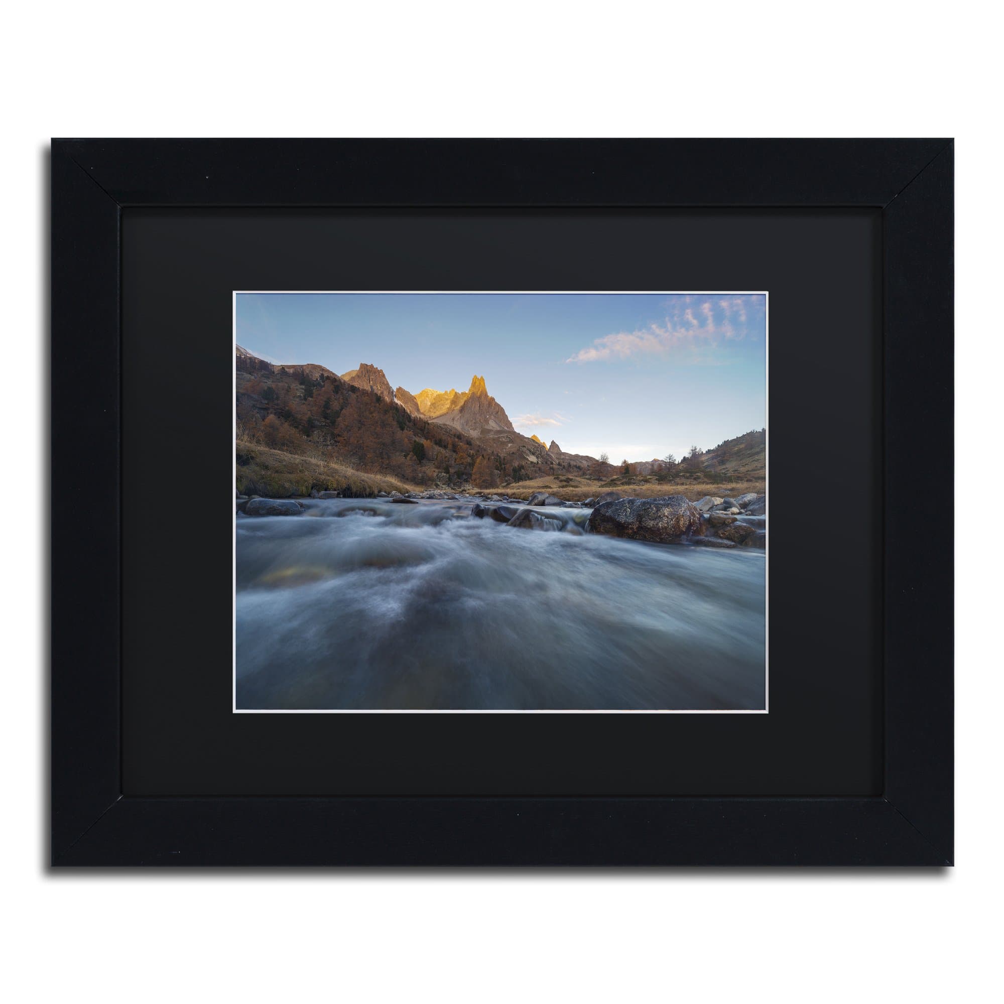 Admire Nature by Mathieu Rivrin, Black Matte, Black Frame 11x14-Inch