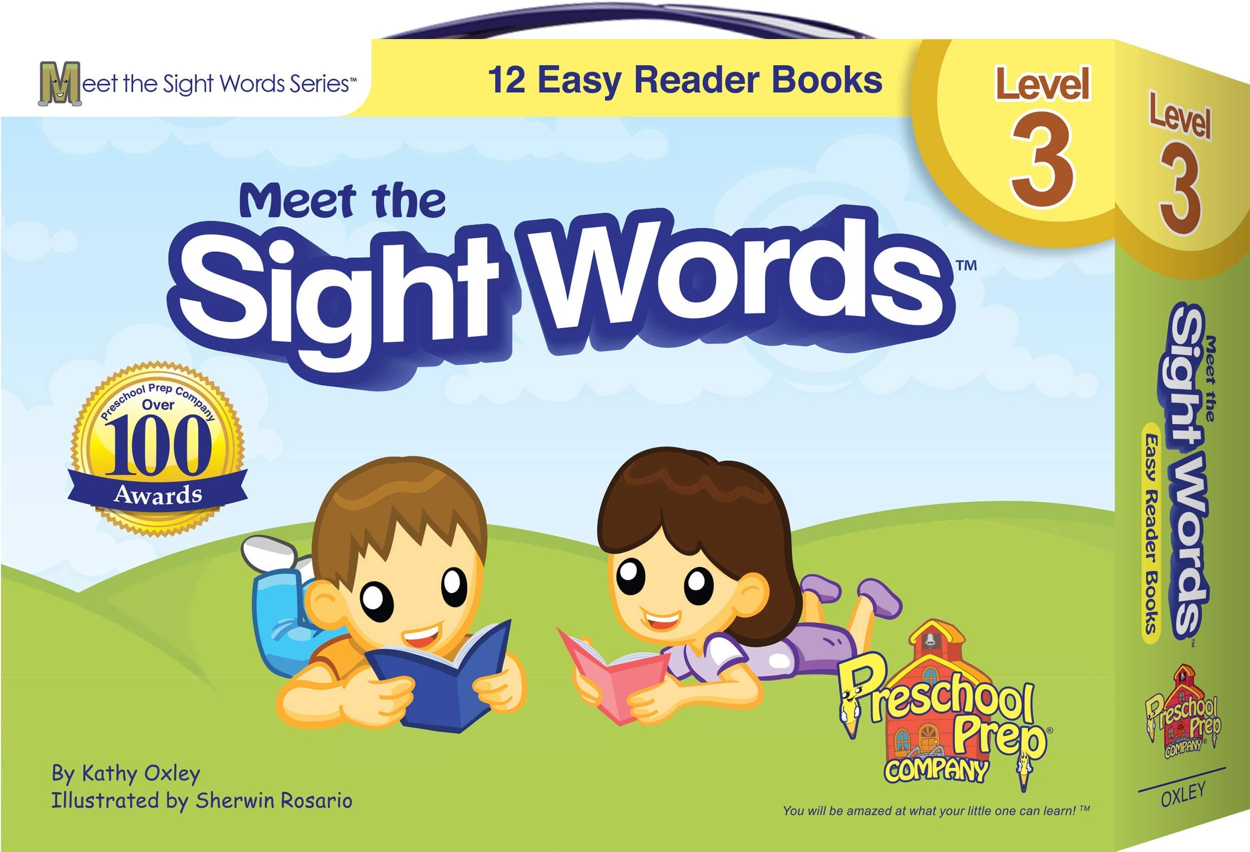 Meet The Sight Words - Level 3 - Easy Reader Books (Boxed Set of 12 Books)