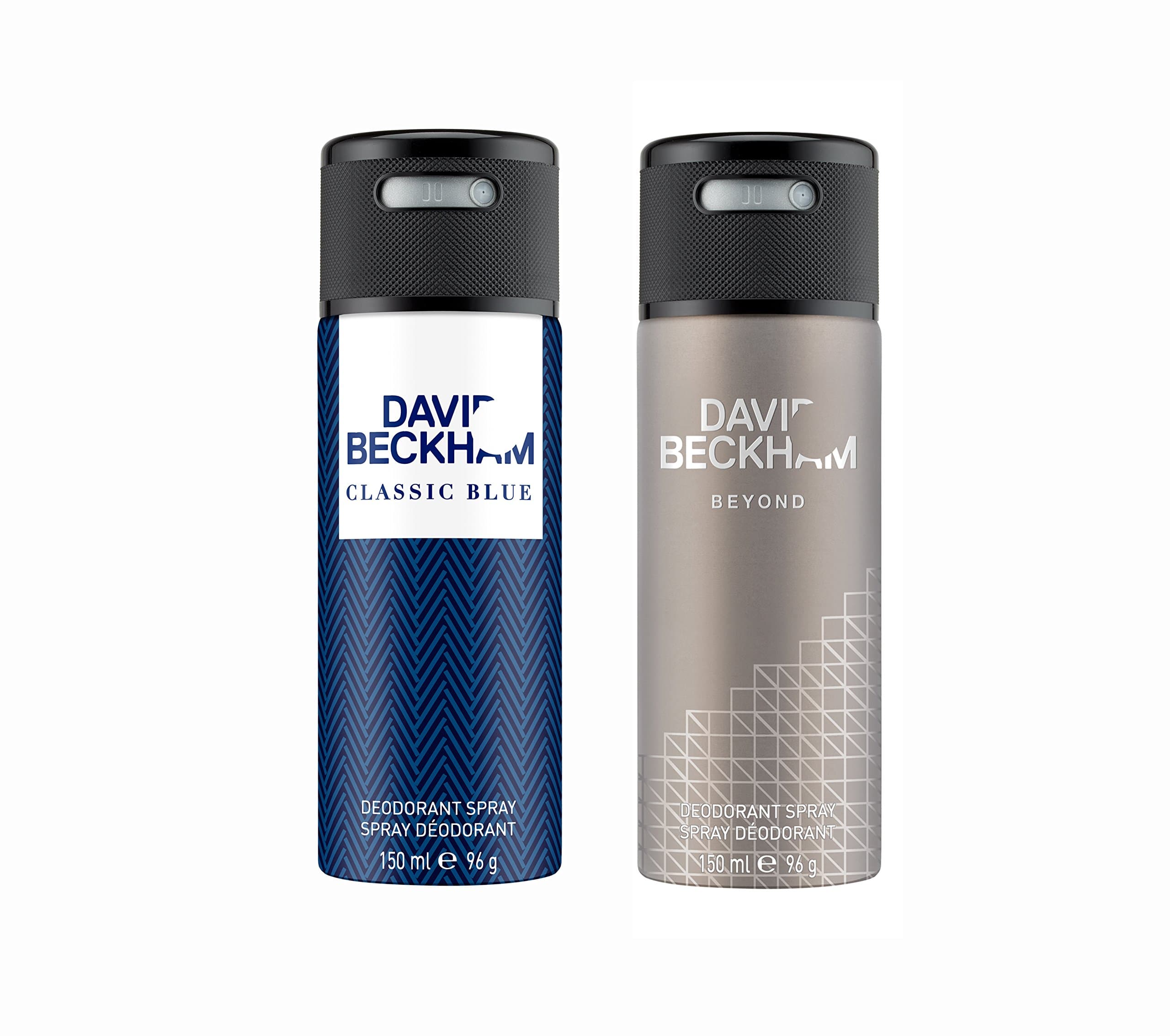 DAVID BECKHAM Classic Blue + Beyond Deo Combo Set - Pack of 2
