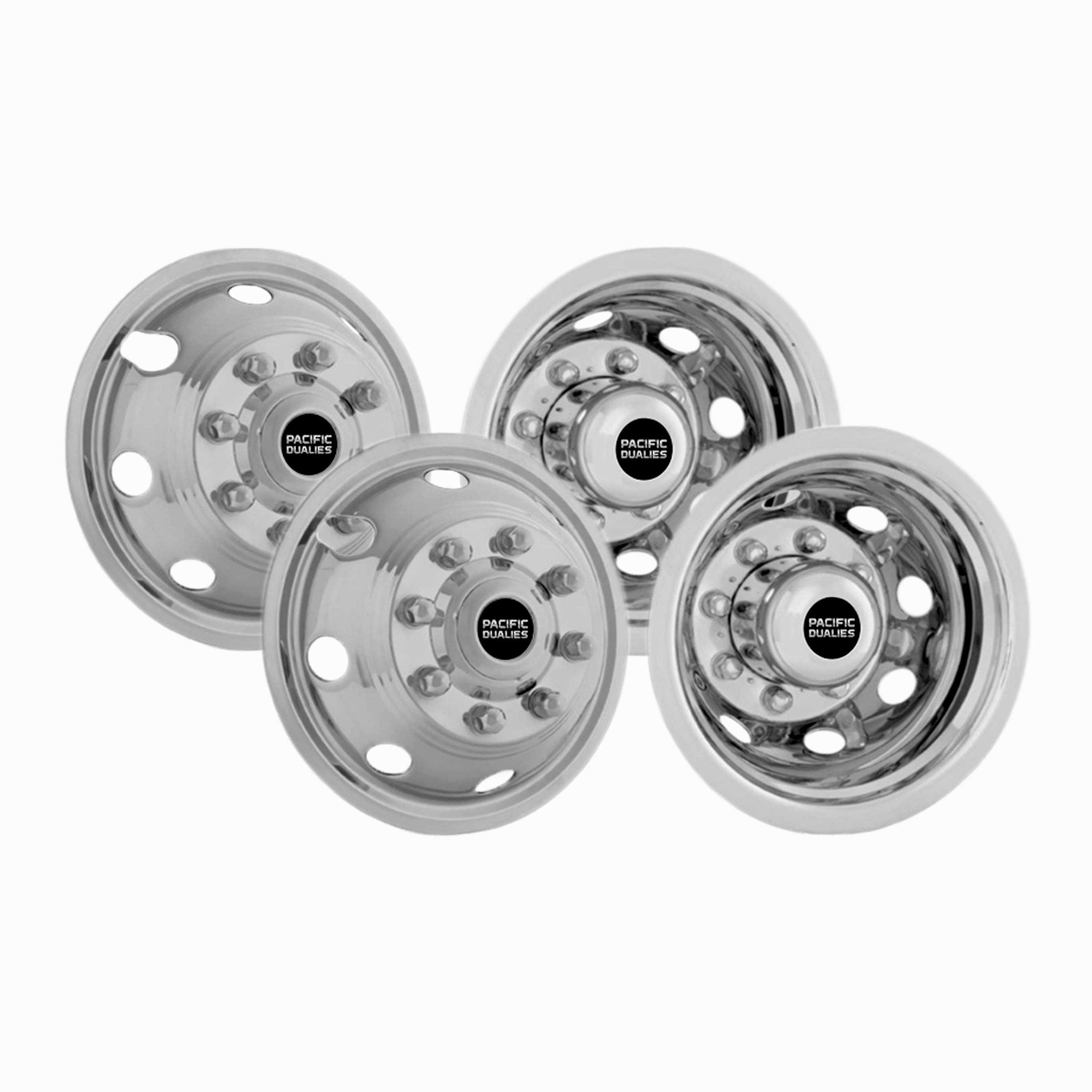 44-1808 Wheel Simulator - 17" Full Set, 8-Lug, 8 Vent Holes (2020-2021 RAM 3500-DRW New Body Style)