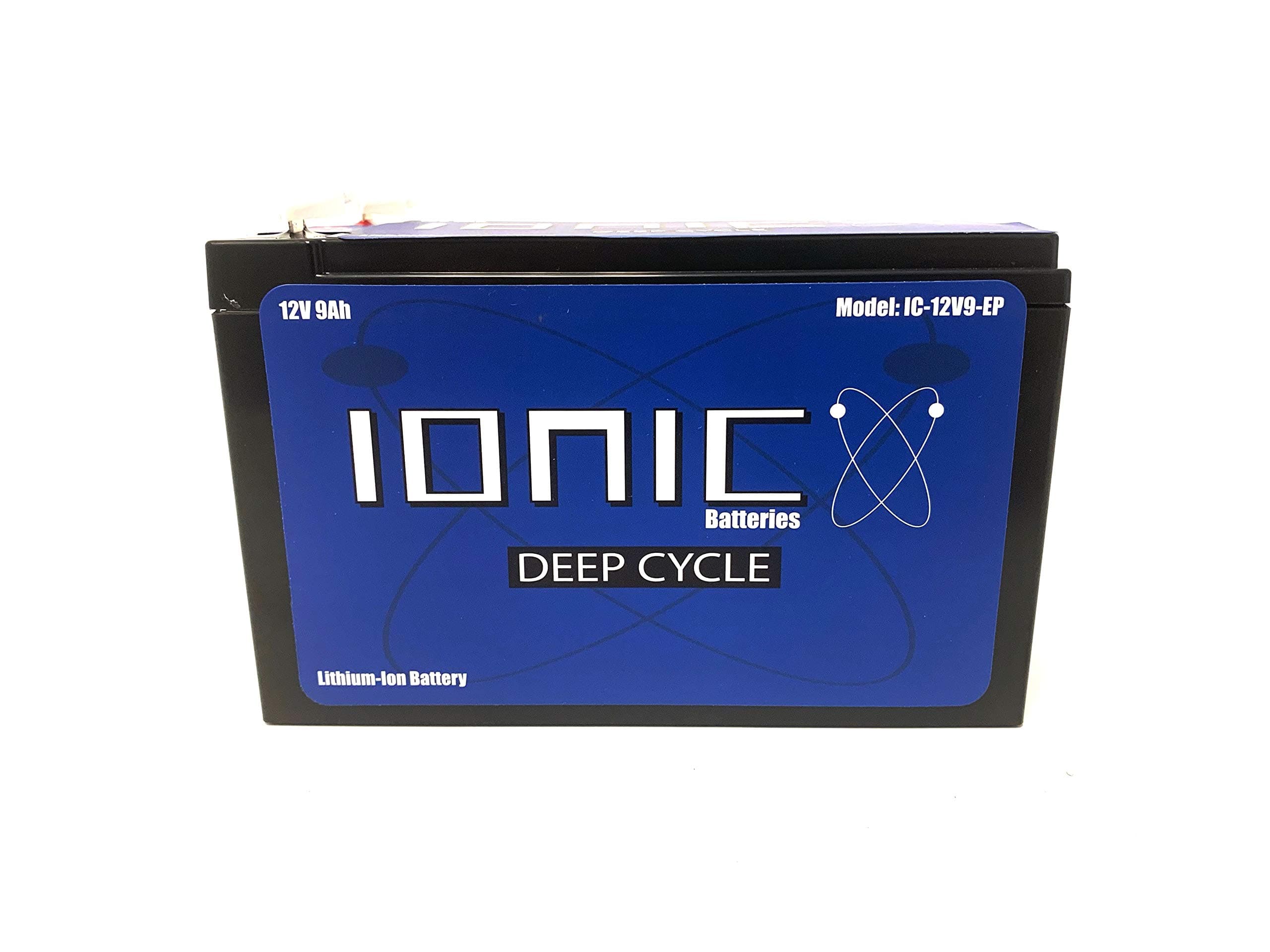 Ionic Lithium 12V 9Ah | LiFePO4 Deep Cycle Battery (No Bluetooth)