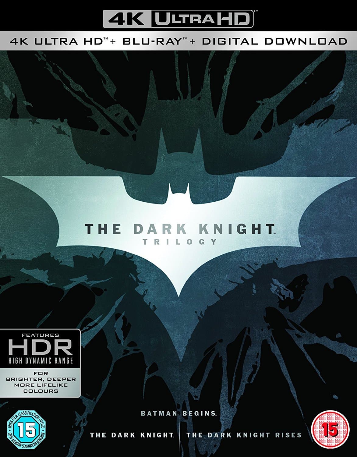 The Dark Knight Trilogy [4K UHD + Blu-ray]