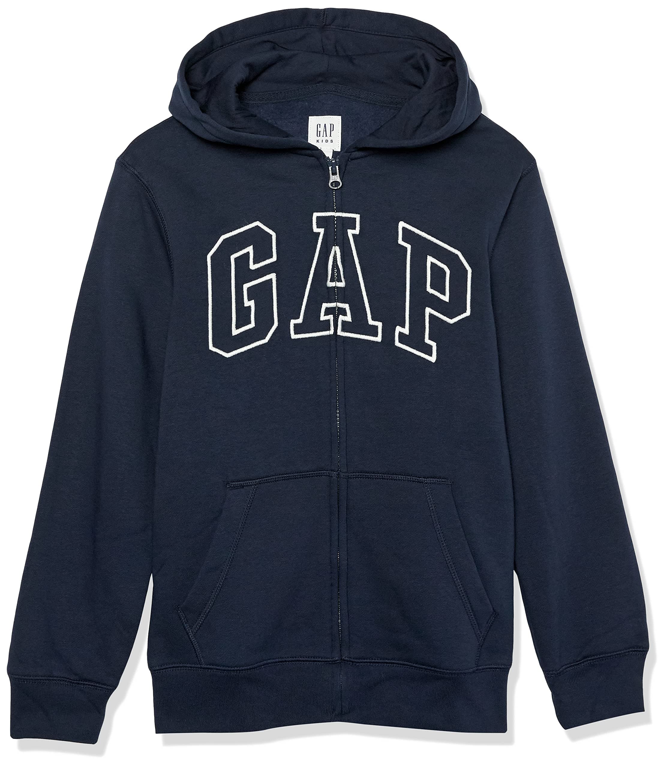 GAP Boy's Logo Hoodie Hooded Full Zip Sweatshirt Hooded Sweatshirt