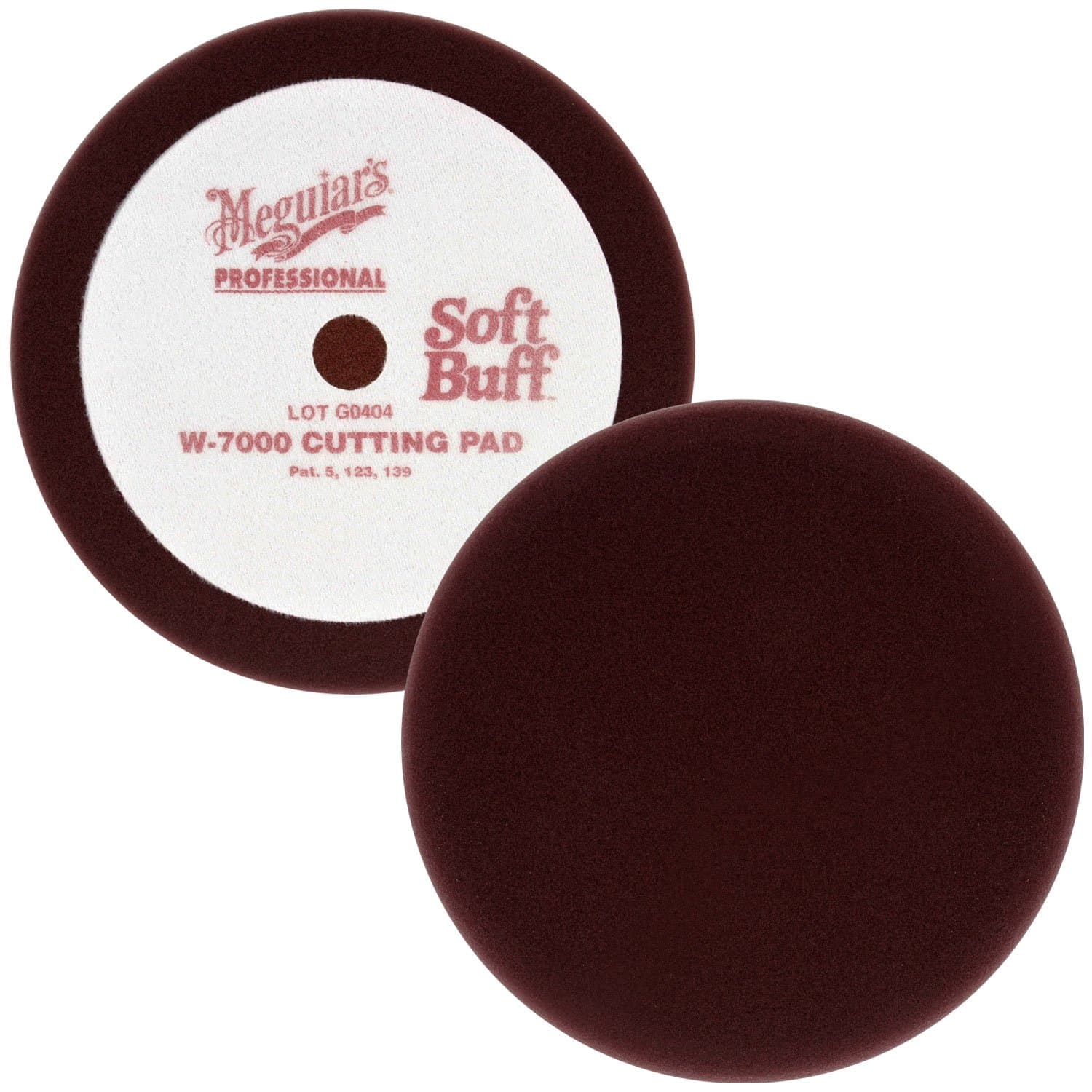 MEGUIAR'S MGL-WRFC7 W7000 Mirror Glaze Professional Soft Buff 8" Foam Cutting Pad