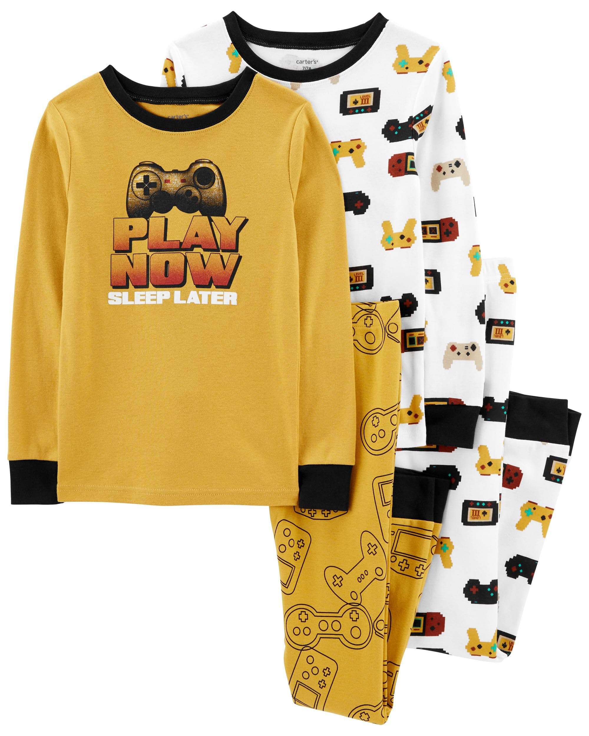 4 Piece Pajama Set (Play Now, 6)