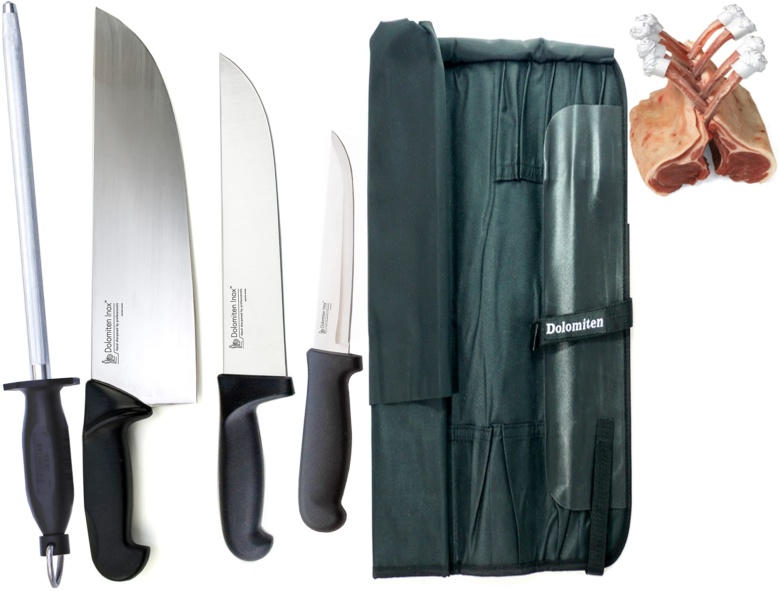 DOLOMITEN INOX Meat Industry Starter Knife Set