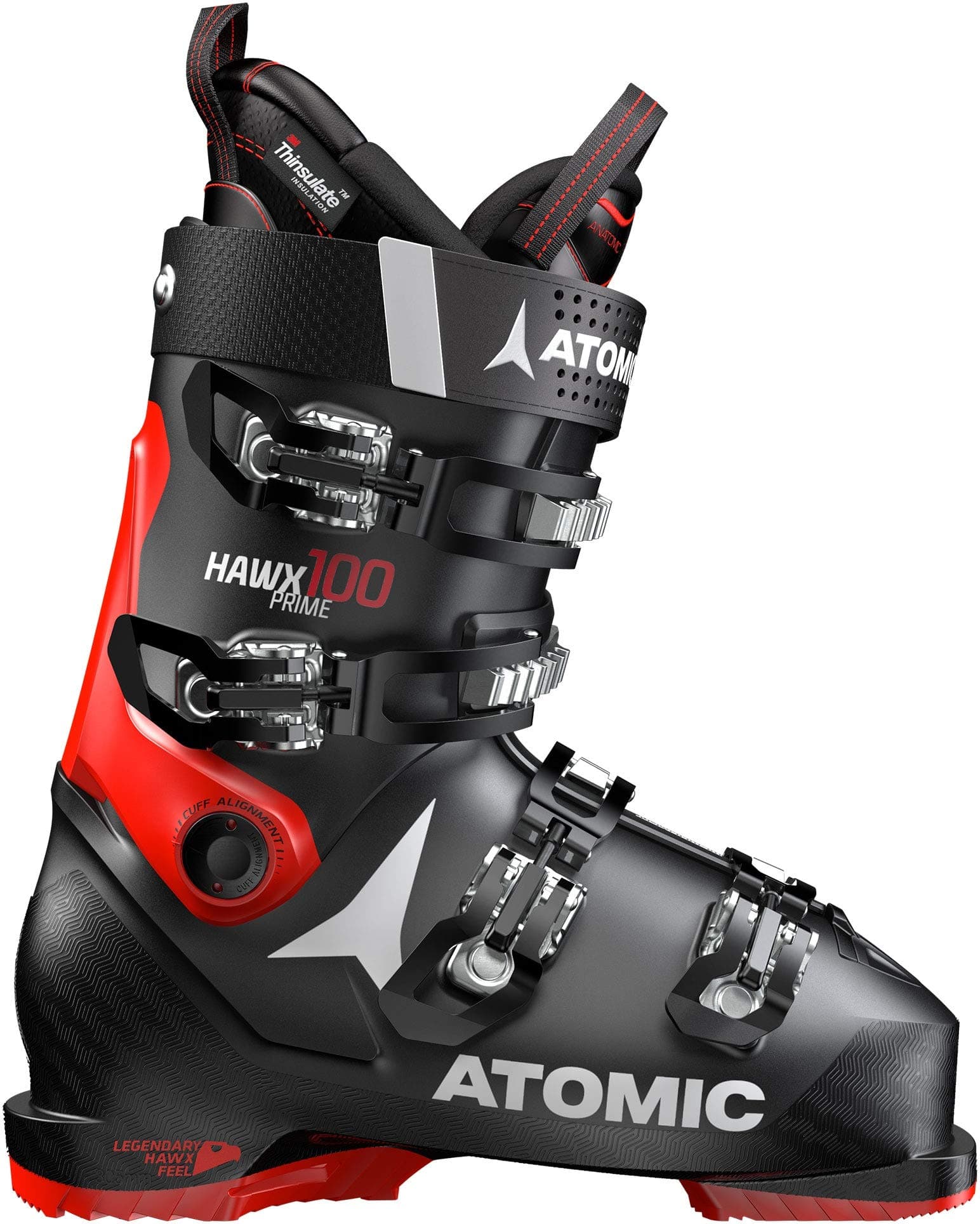Atomic Hawx Prime 100 Ski Boots 2019 Black/Red 29/29.5
