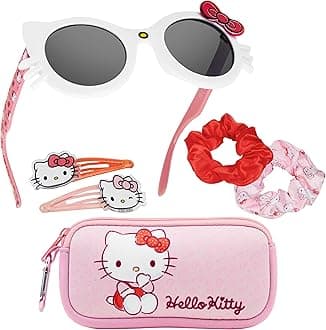 - Get Trend UV Protection Sunglasses and Hair Accessories with Scrunchies Cute Hair Clips Small Pouch Gifts for Girls