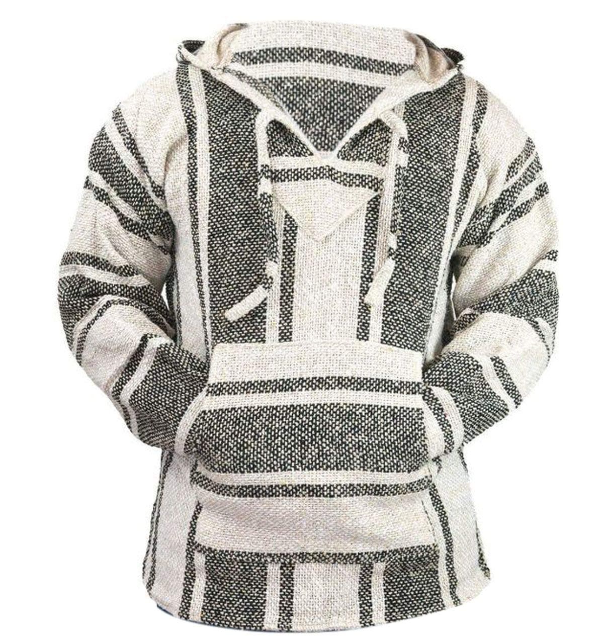 Del MexClassic Mexican Baja Hoodie Sweater Pullover