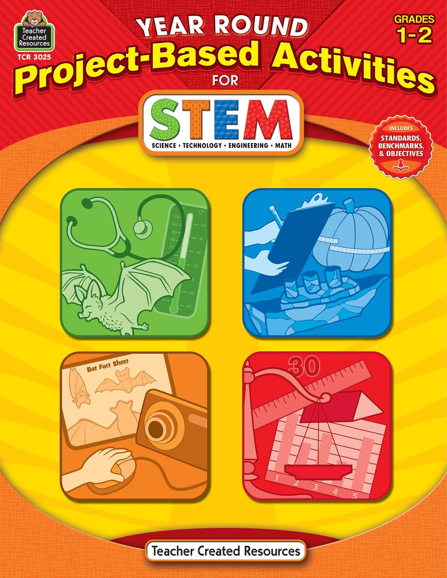 Year Round Project-based Activities for Stem: Grades 1-2