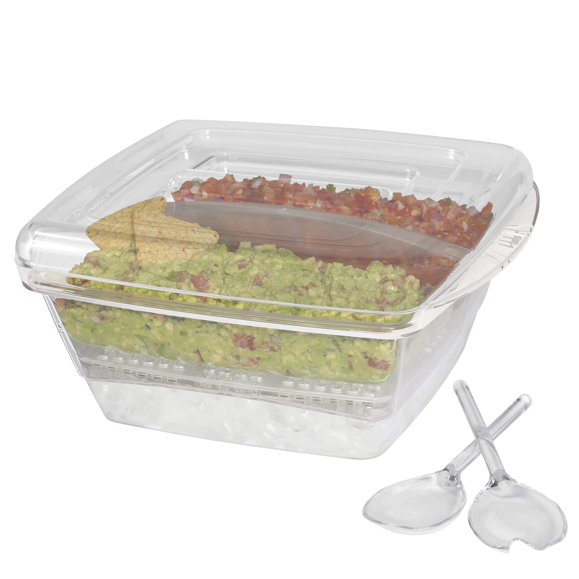 Creative Bath Cool-6 6 Piece Coolware Server Set, 1, Clear