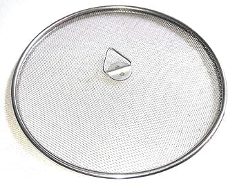 Royals Stainless Steel Pot/Vessel Net cover/Lid (8inch, 2pc Set) | Mesh Cover, Kitchen Mesh Covers, Mesh Net Kitchen Lid|