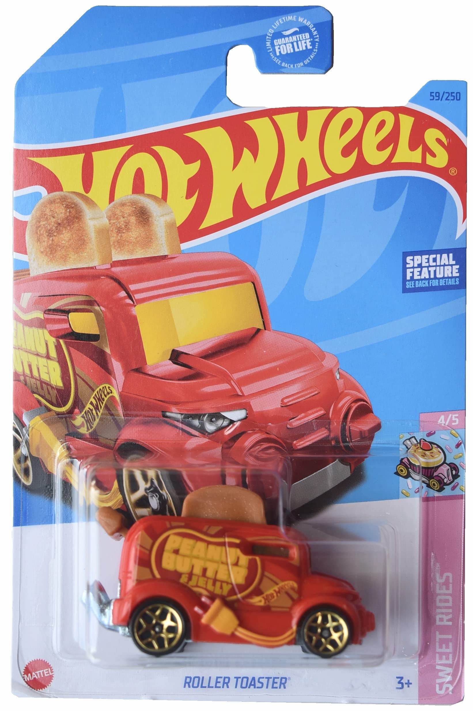 Hot Wheels Roller Toaster, Sweet Rides 4/5
