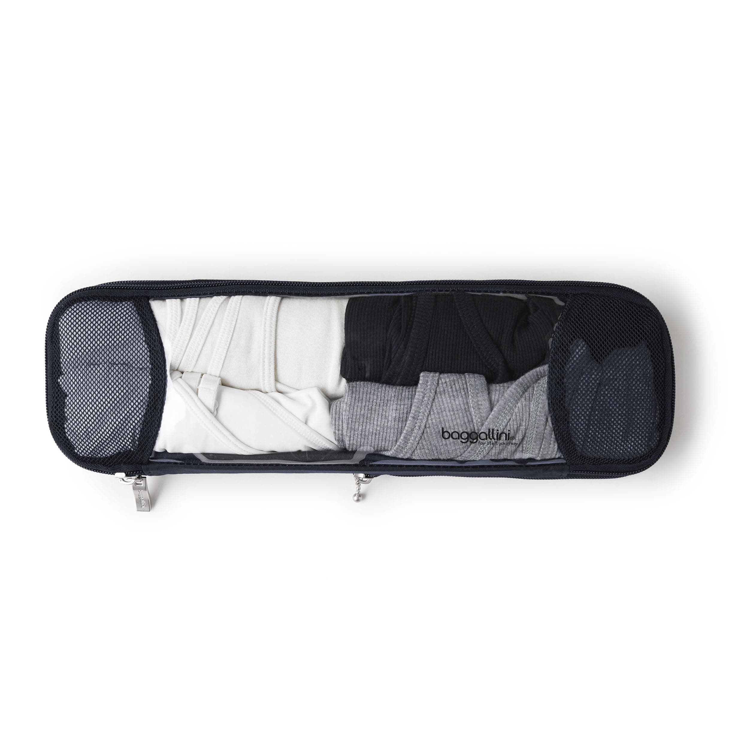 Baggallini Long Compression Cube - Lightweight Compression Packing Cube for Travel