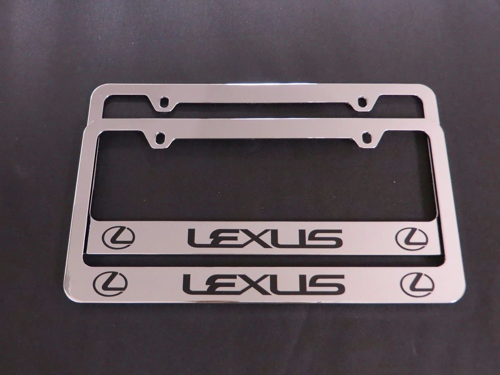 Fits for Lexus License Plate Frame 2pcs (Metal)
