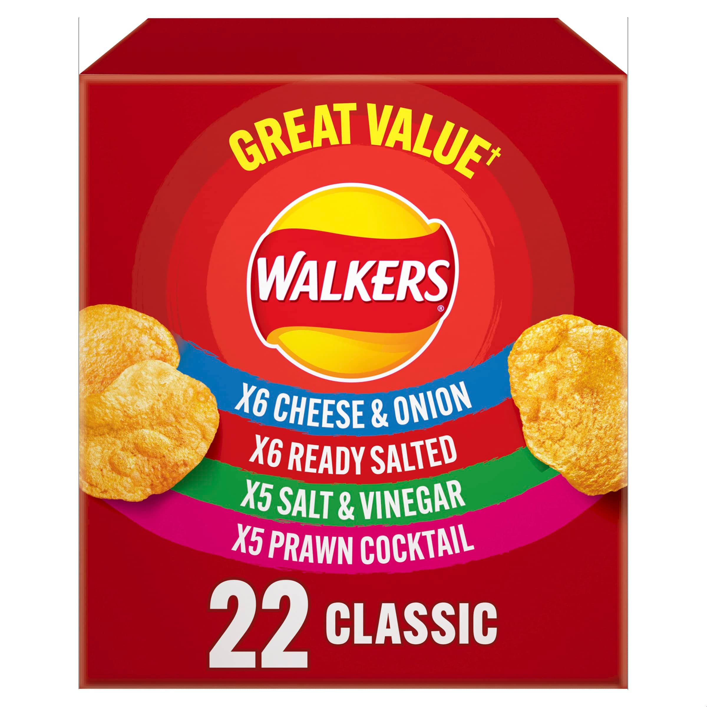 Classic Variety Multipack Crisps 22X25g
