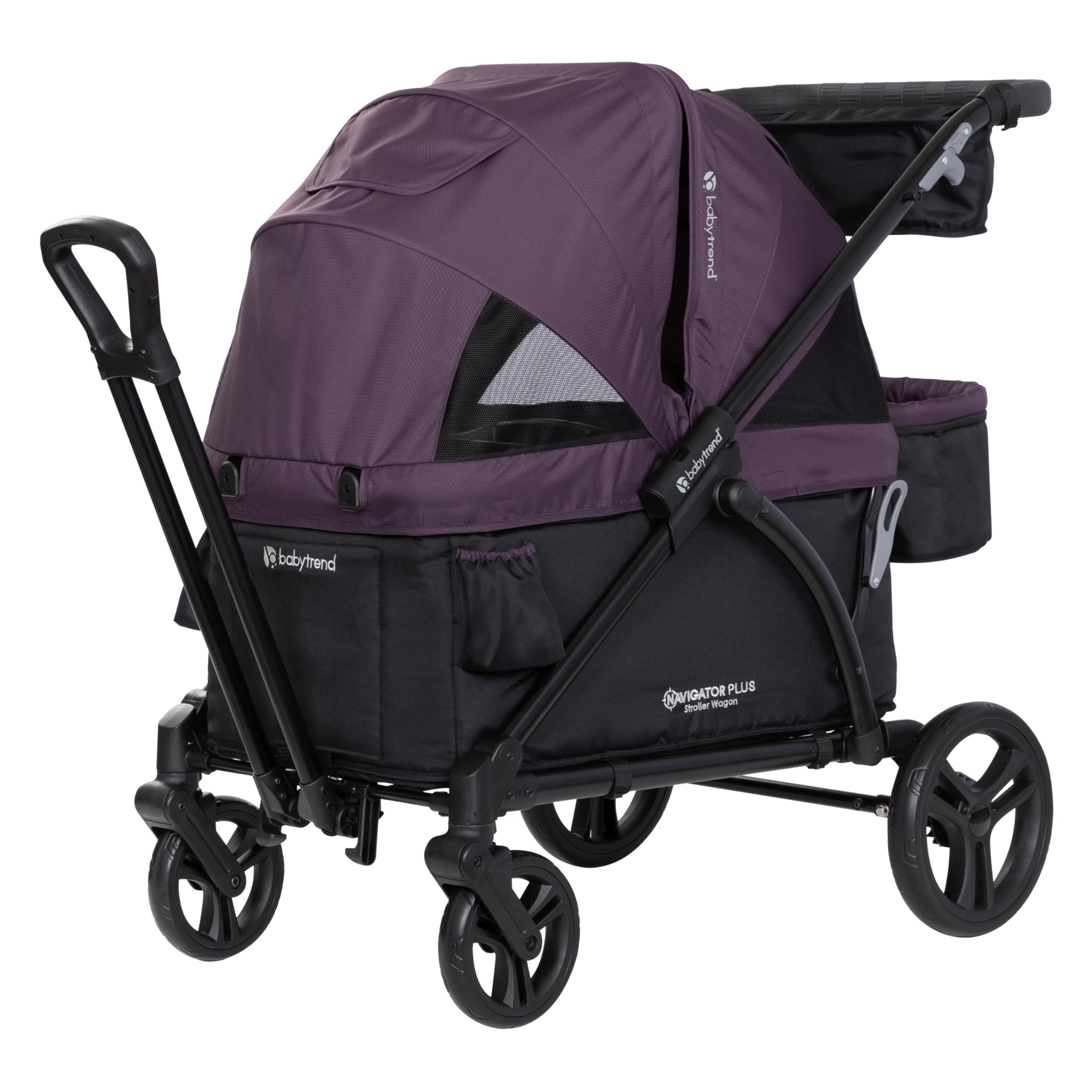 Baby Trend Navigator Plus 2-in-1 Stroller Wagon, Dash Plum