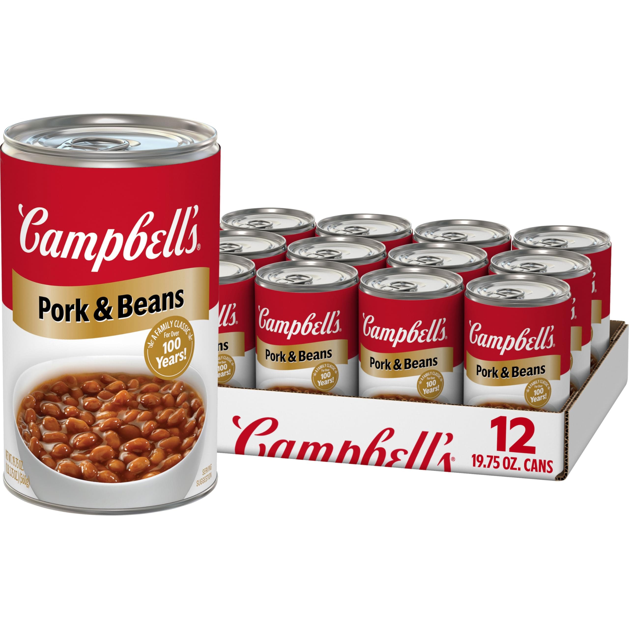 Pork and Beans, 19.75 Oz Can (Case of 12)