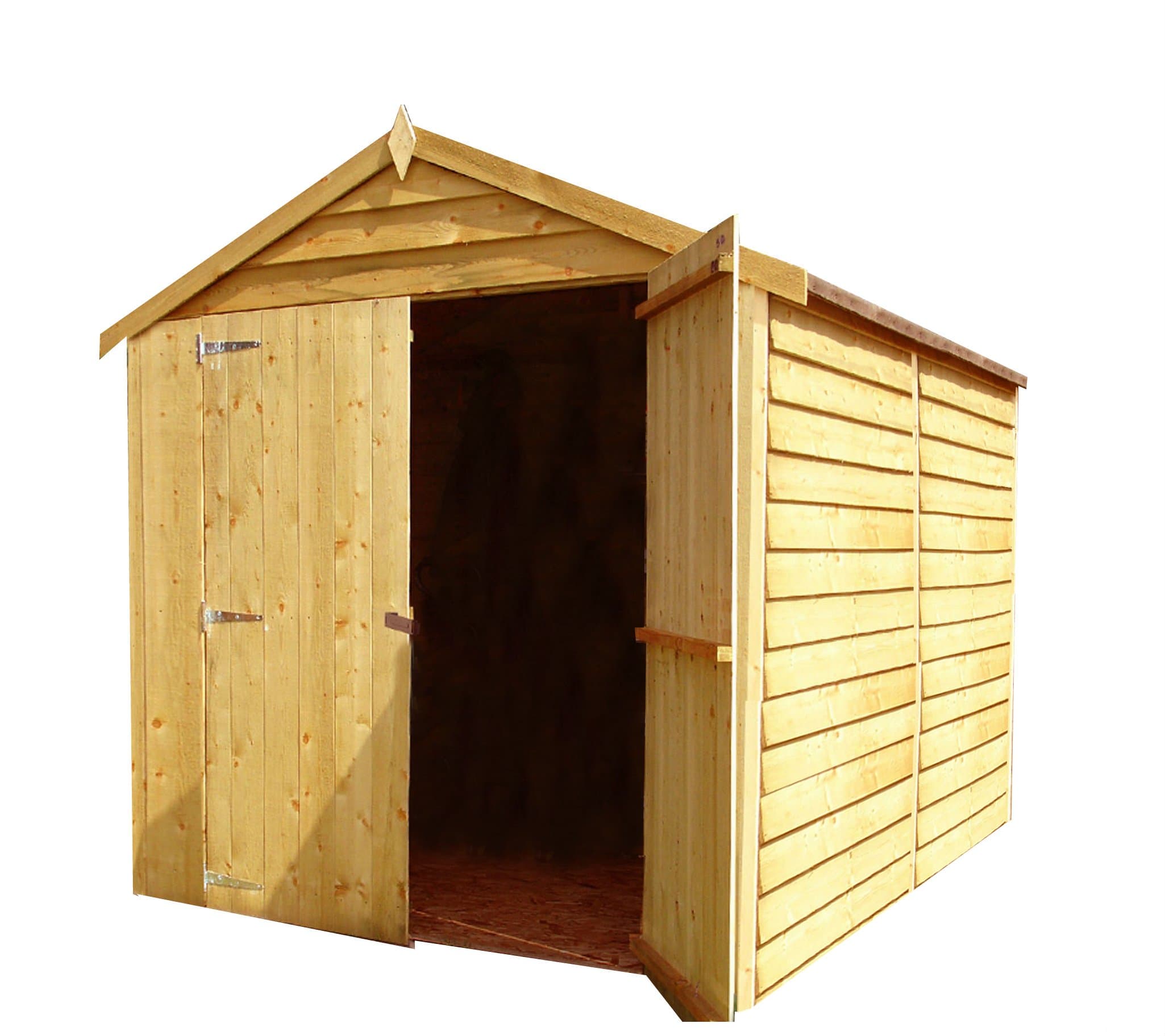 Shire Overlap Premium Double Door No windows