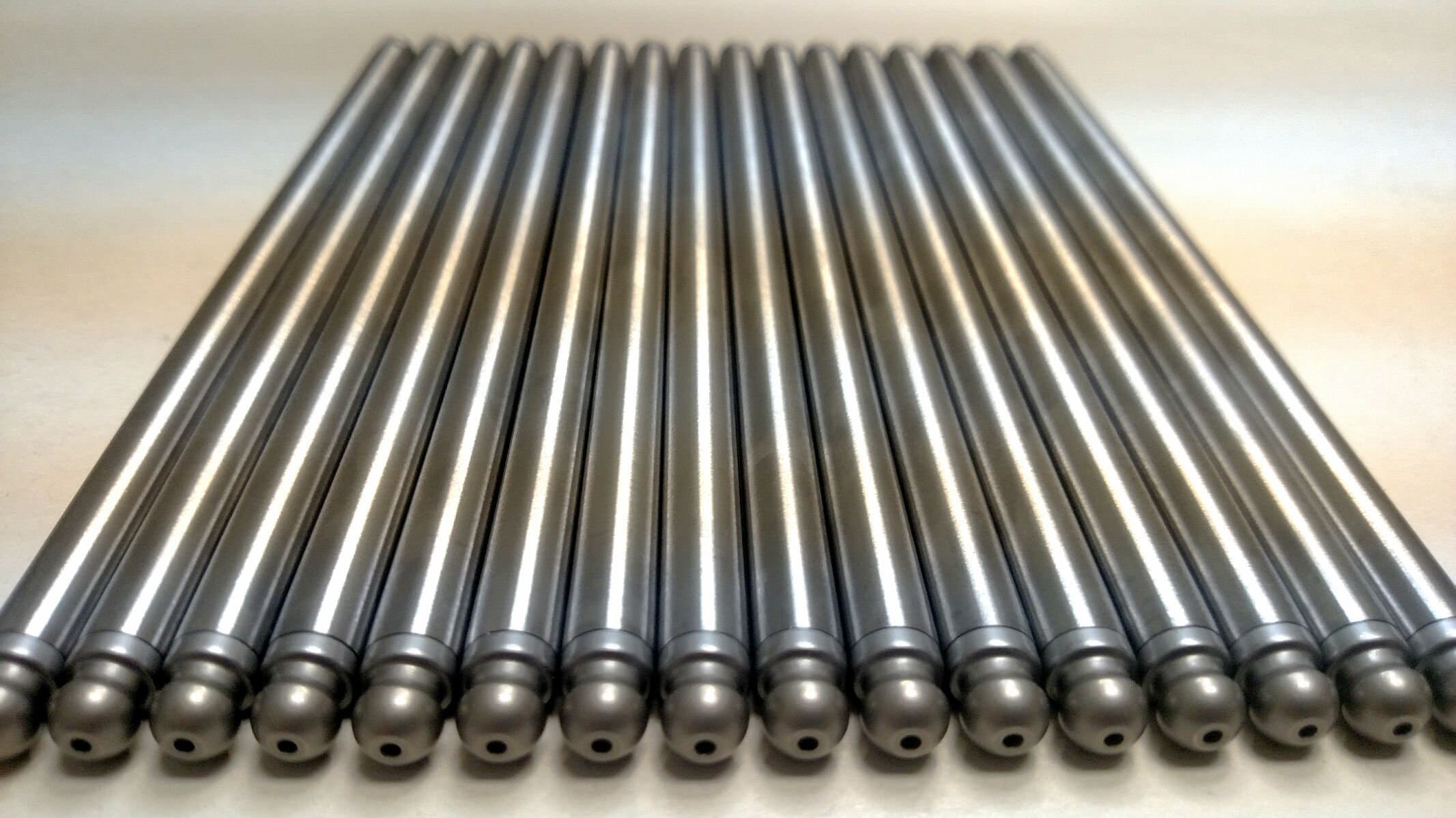 Manton Pushrods 3 Piece Billet LS Pushrods 7.500 Long 11/32 Diameter x .120 Wall