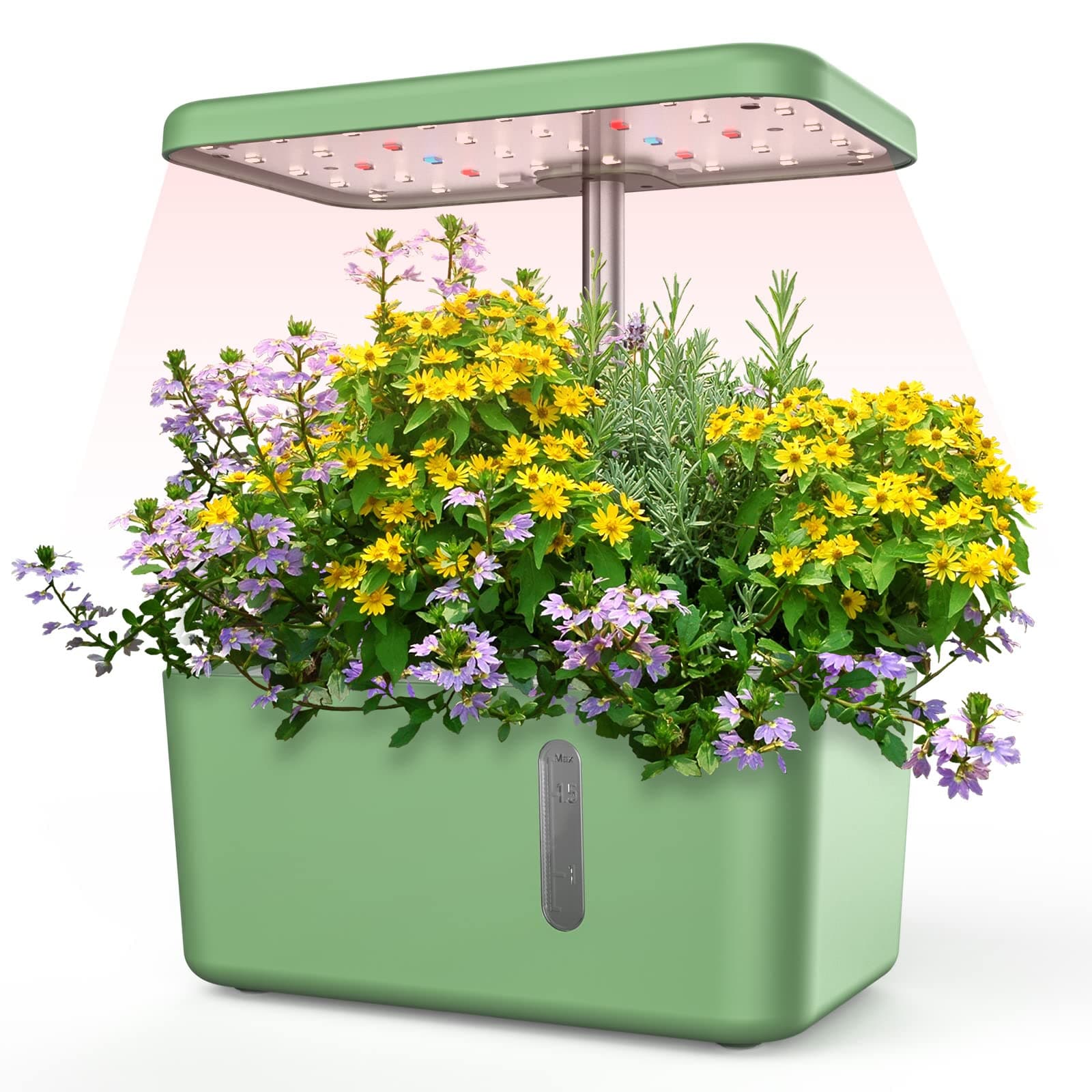 Garden hydroponic Growing System Indoor with 3 led Grow Light Modes,Indoor Grow Kitcan,be Used Anywhere Indoors,herb Garden