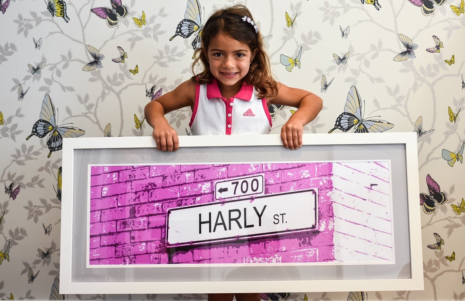 Personalized Brick Wall Street Sign Wall Art
