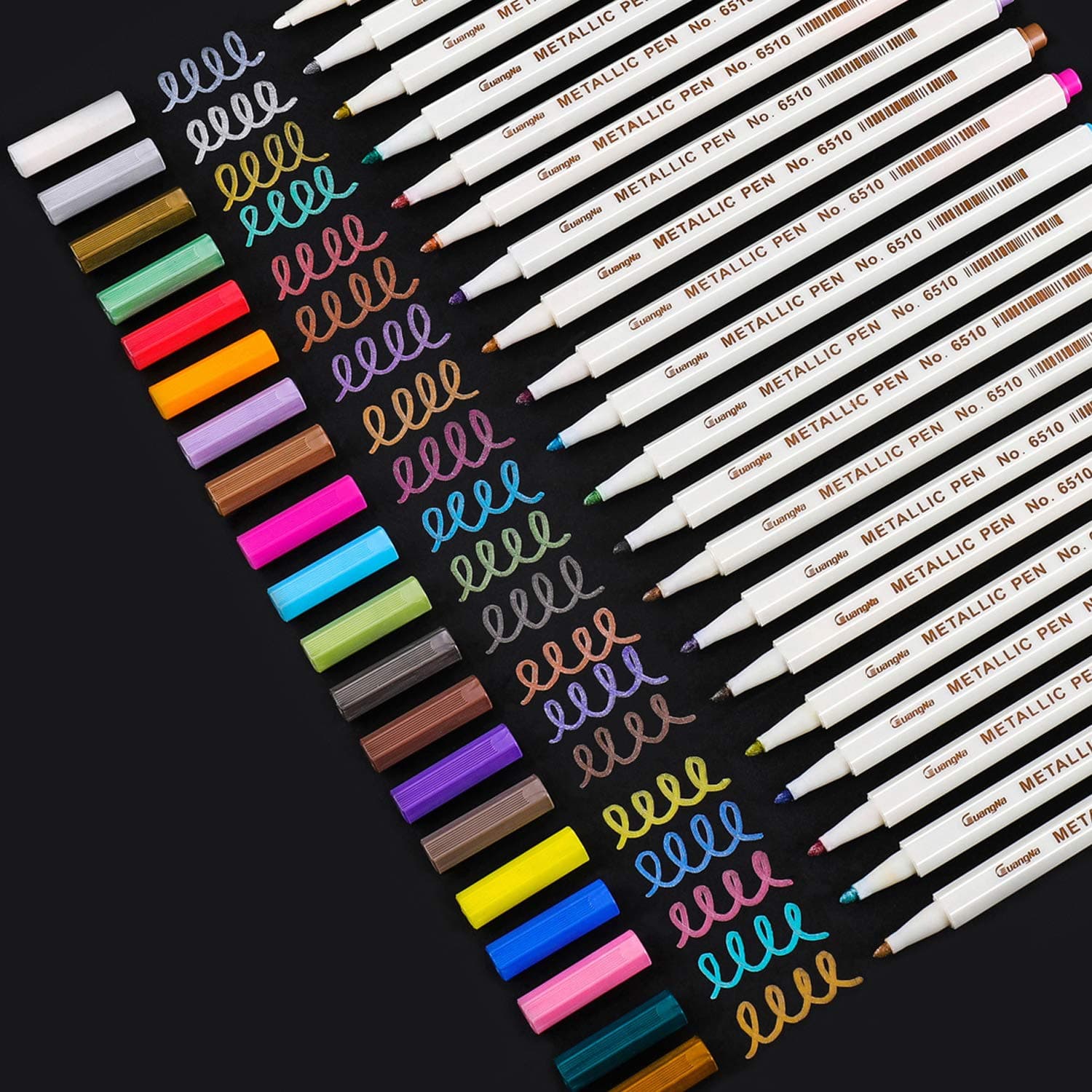20 Colors  Metallic Markers