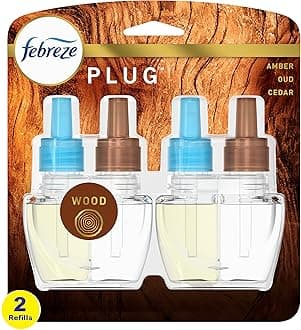 Origins Fade Defy PLUG Air Freshener & Odor Fighter, Wood, (2) .87 fl. oz. Oil Refills