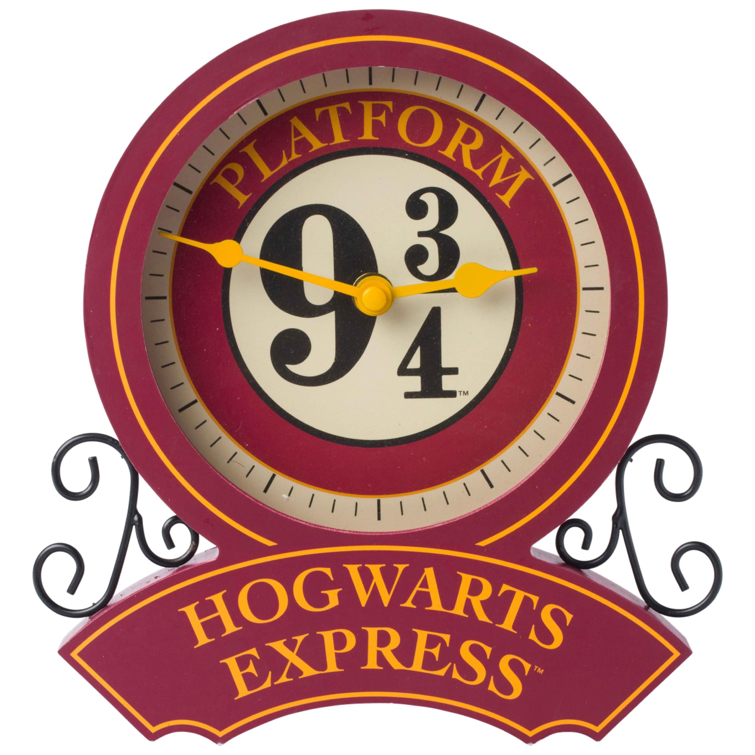 Harry Potter Platform 9 3/4 Station Wall Clock, 9.44 x 8.22 Inches