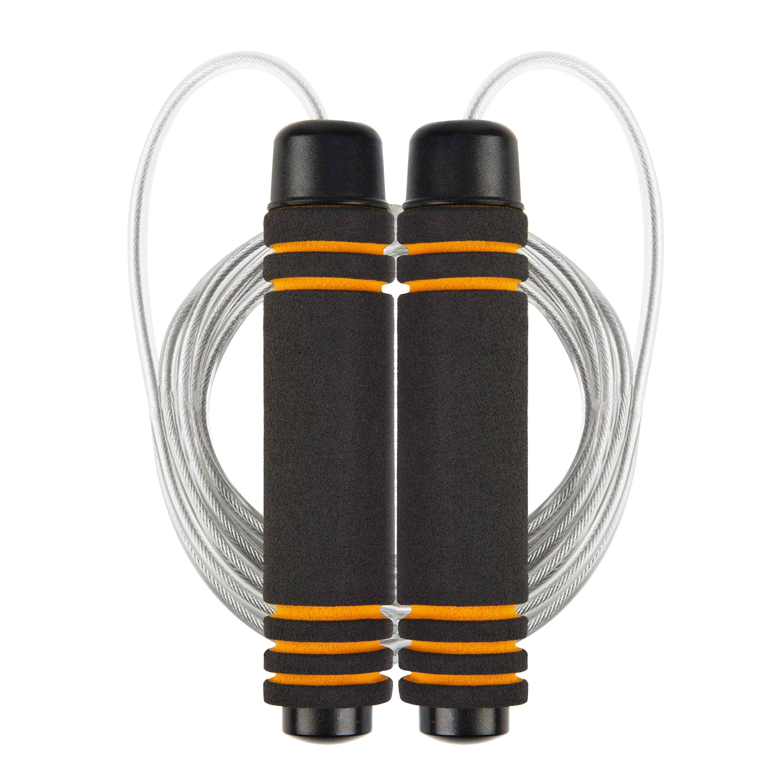 Nomolos Jump Rope, Memory Foam Handles, Adjustable Wire Rope, Experience, Cardio, Home Workouts, Cross Fitness, for Kids and Adults