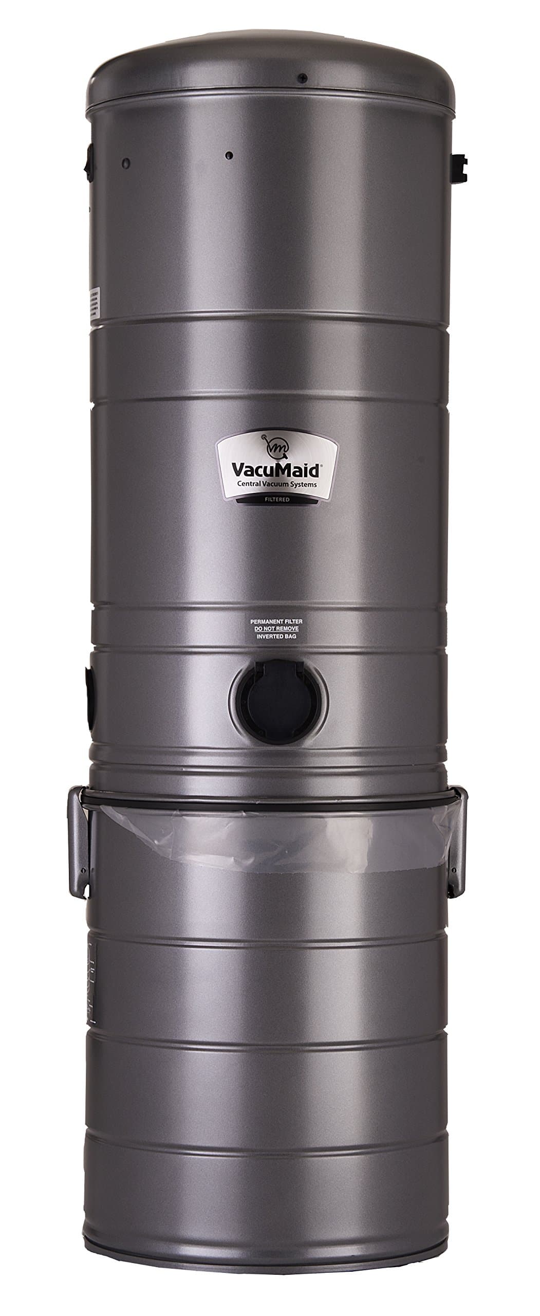 VacuMaid SR14 Inverted-Bag Central Vacuum Power Unit — 740 Airwatts, 138 CFM, 138″ Waterlift for Homes up to 6,000 sq ft