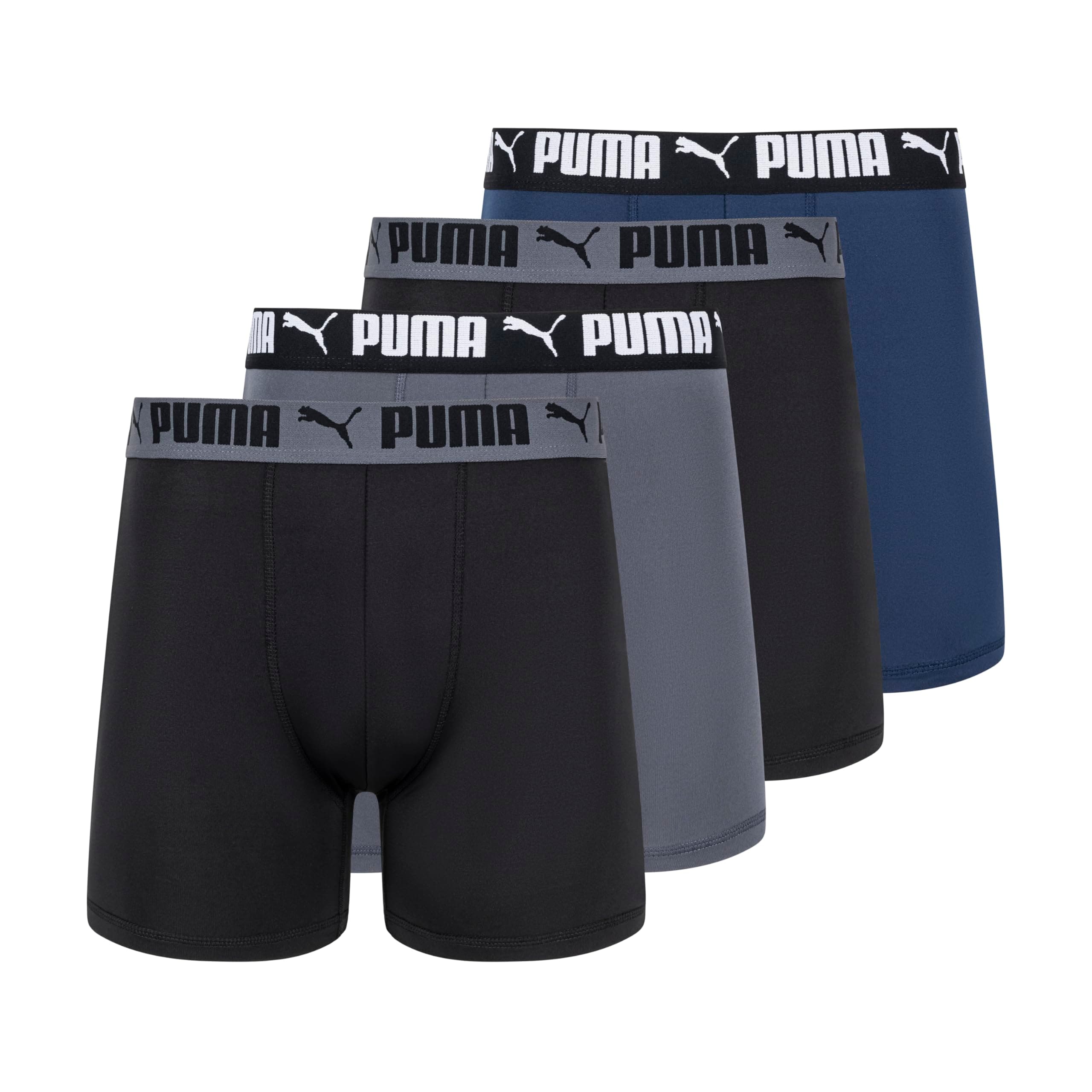 mens 4 Pack Active Stretch Boxer Briefs Boxer Briefs