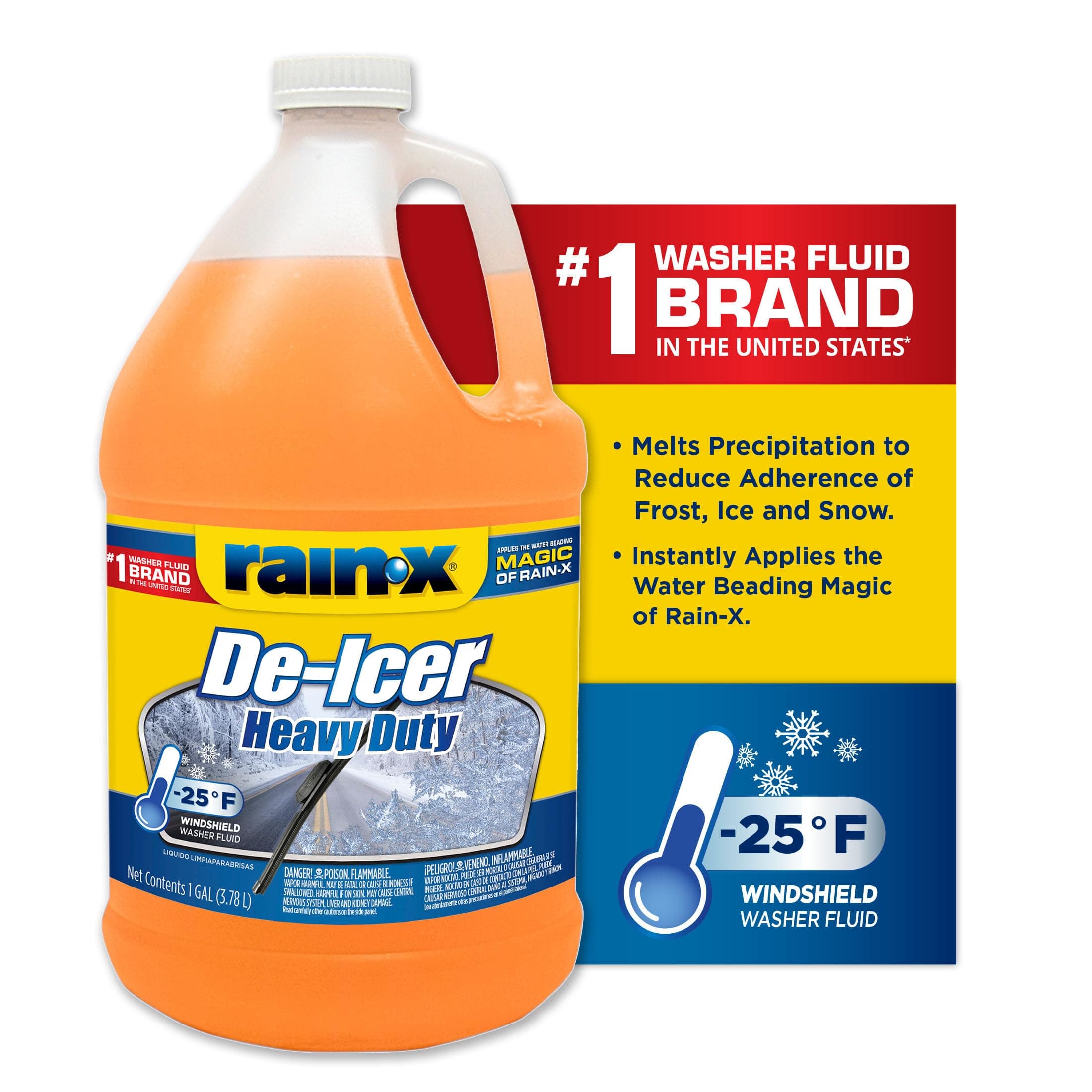 RX68106 PREM DE-ICER Washer Fluid