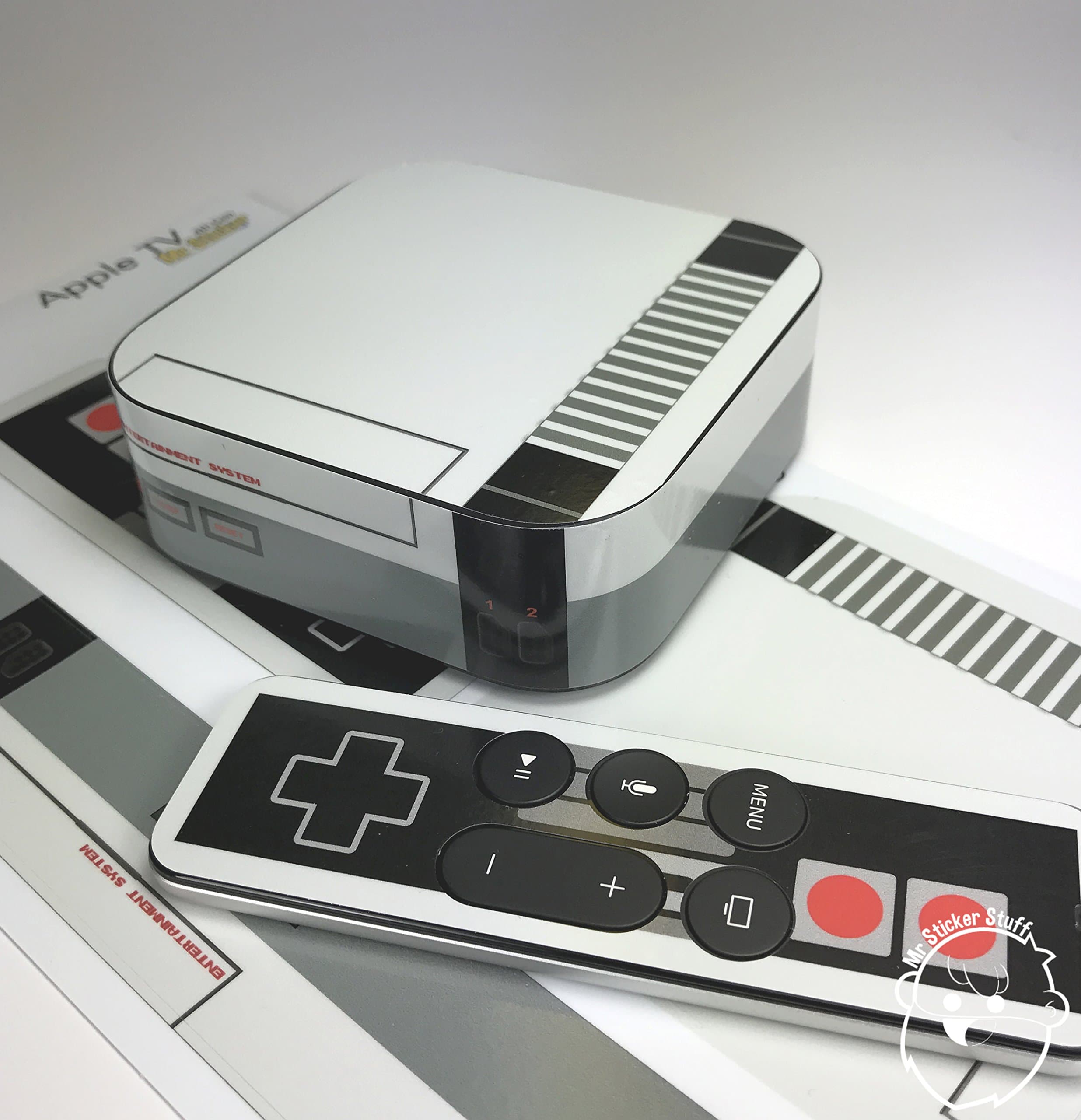 Classic NES Apple TV skin/Decal