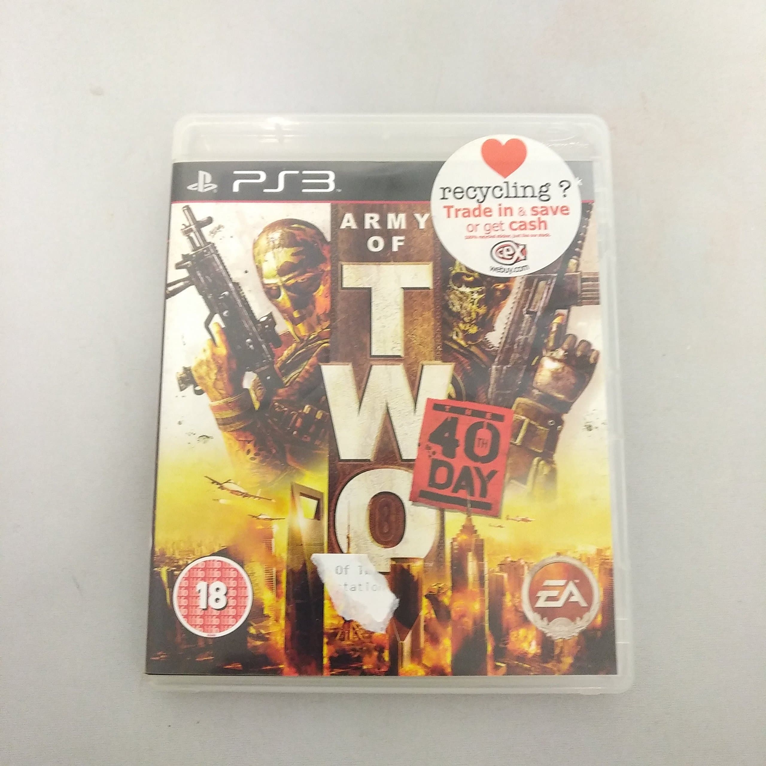 Army of Two: The 40th Day (PS3)