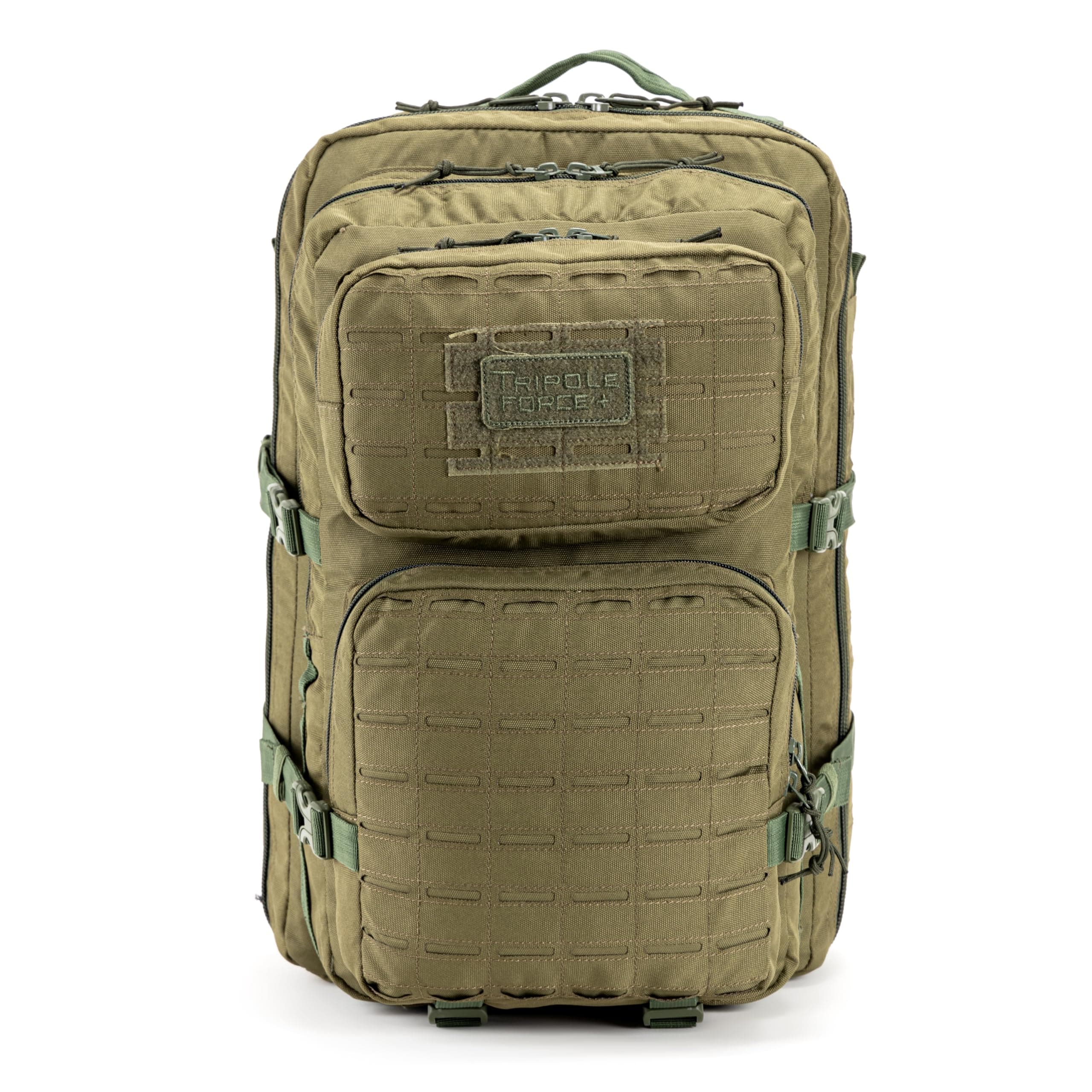 Force Plus Tactical Army 50 Litre Bag & Backpack with Laser-cut MOLLE