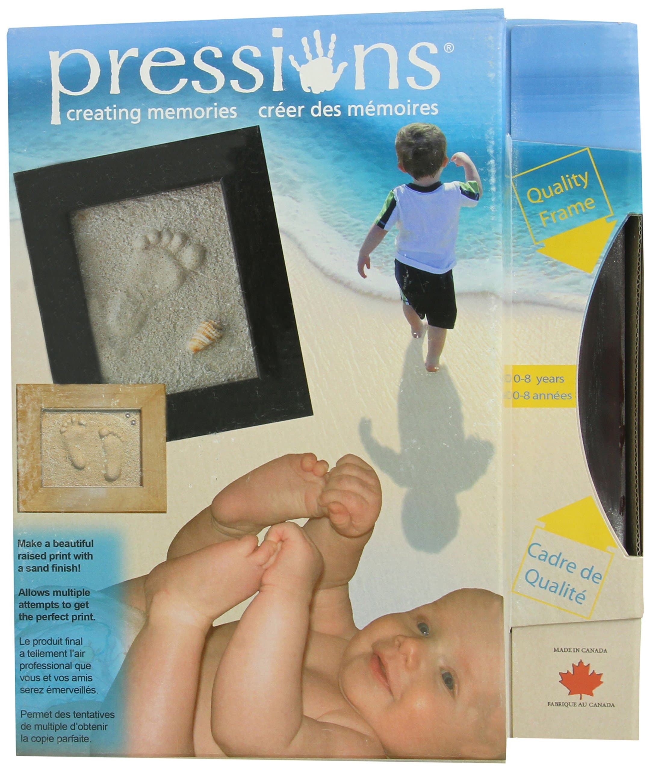 Handprint and Footprint Kit, Mahogany
