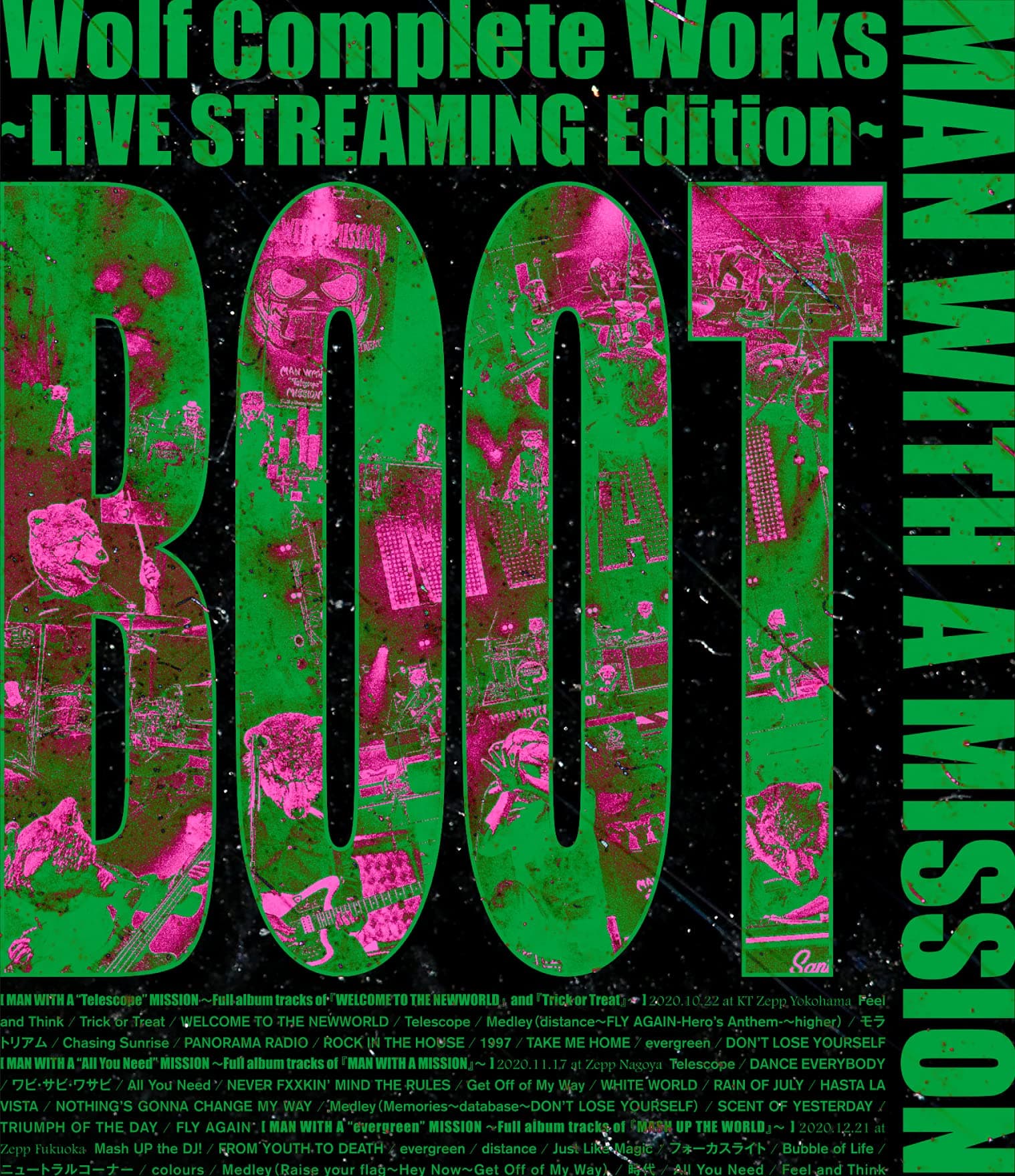 【Amazon.co.jp限定】Wolf Complete Works 〜LIVE STREAMING Edition〜 BOOT (通常盤) (Blu-ray) (Wolf Complete Works 2作共通絵柄オリジナルスリーブ付)