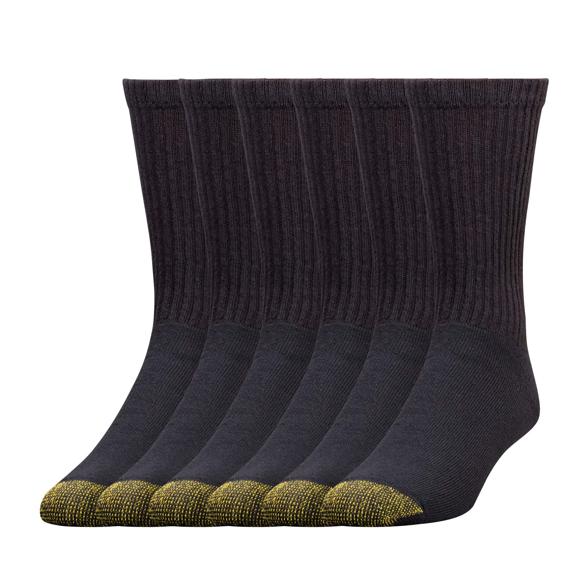 Men's Cotton Crew Athletic Sock, 6-Pack